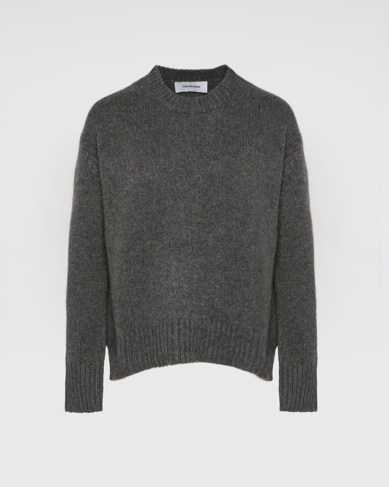 Regular cashmere knit jumper -Yves Salomon