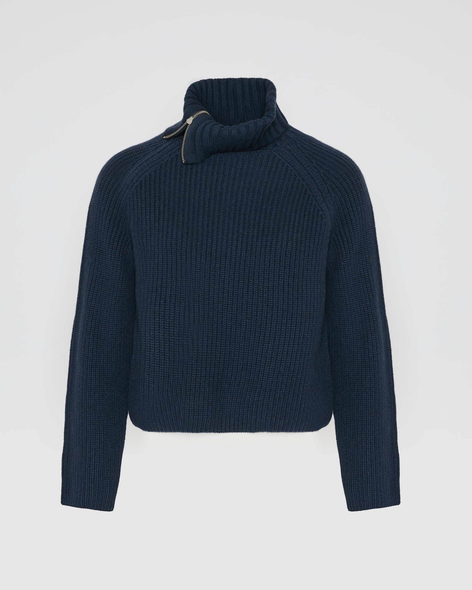 Cropped knitted jumper - Yves Salomon