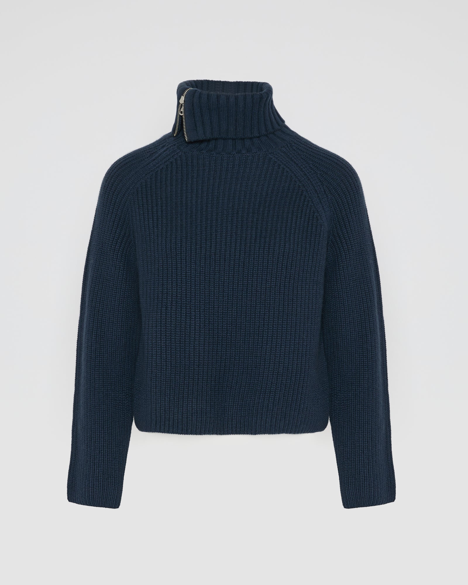 Cropped knitted jumper - Yves Salomon