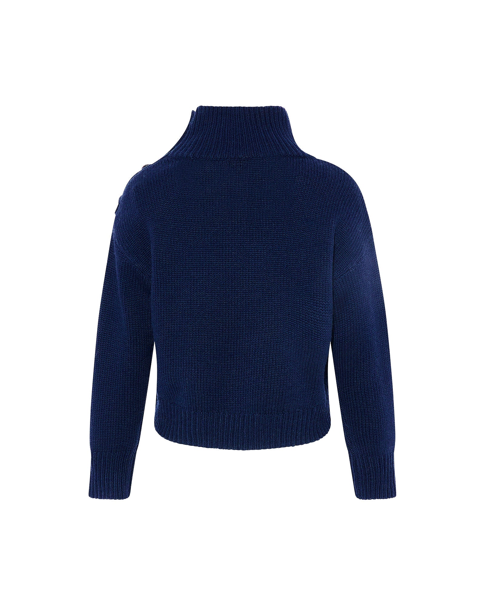 Short oversized knitted jumper - Yves Salomon