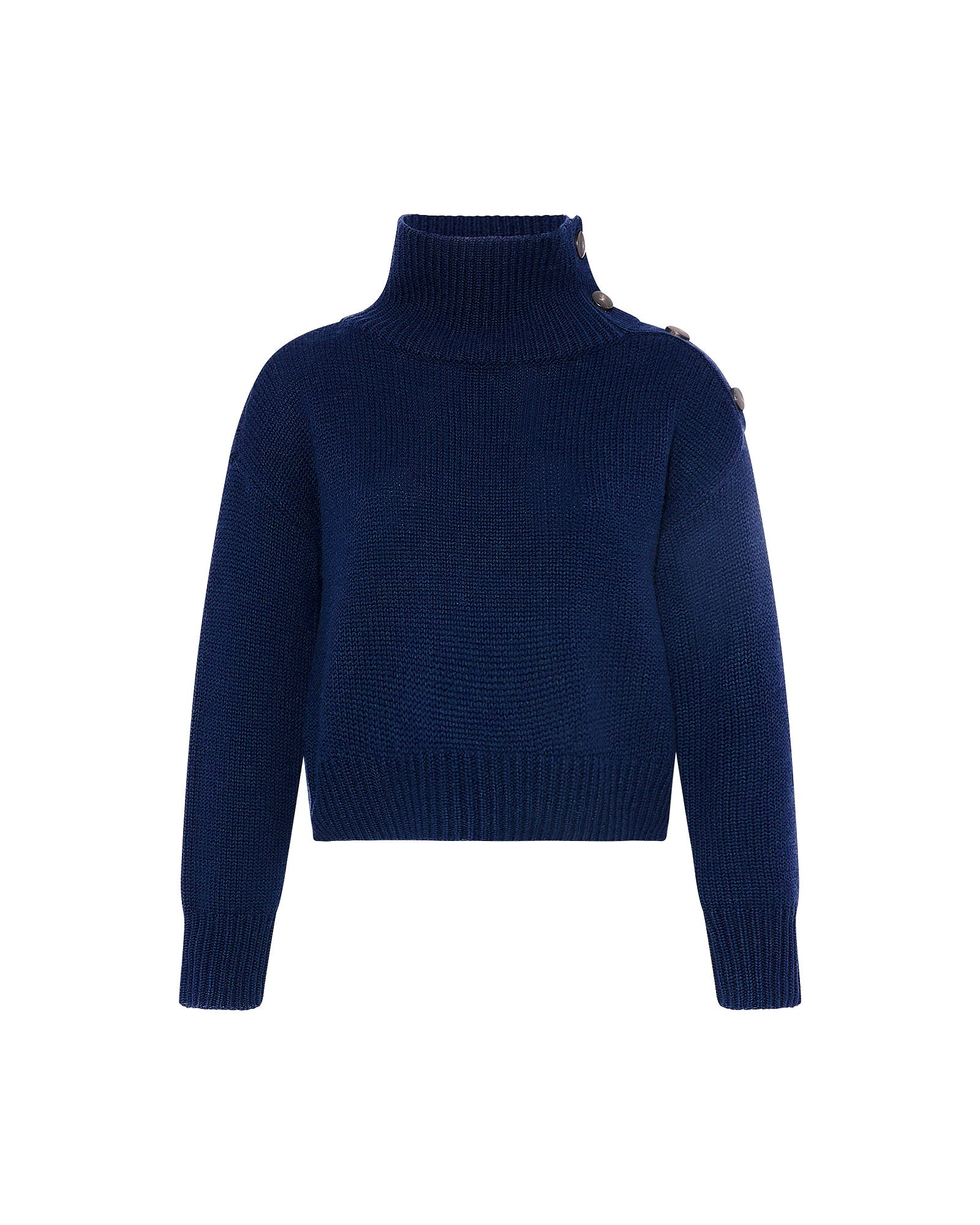 Short oversized knitted jumper - Yves Salomon