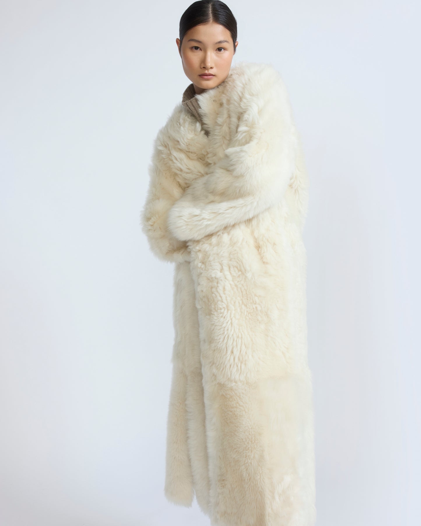 Extra long Toscana lambskin shearling coat - Yves Salomon - New Fall/Winter Collection