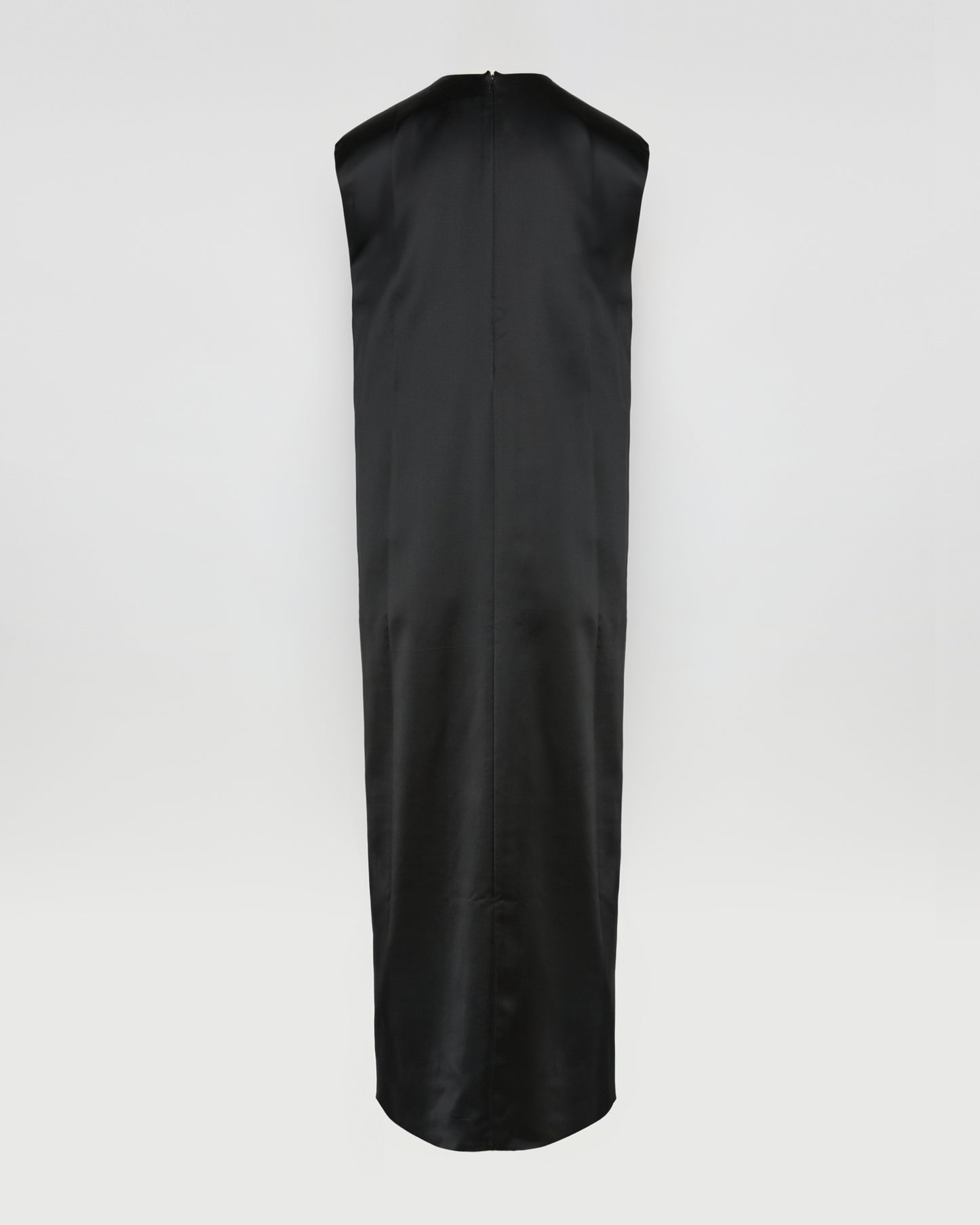 Heavy wool satin maxi dress -Yves Salomon