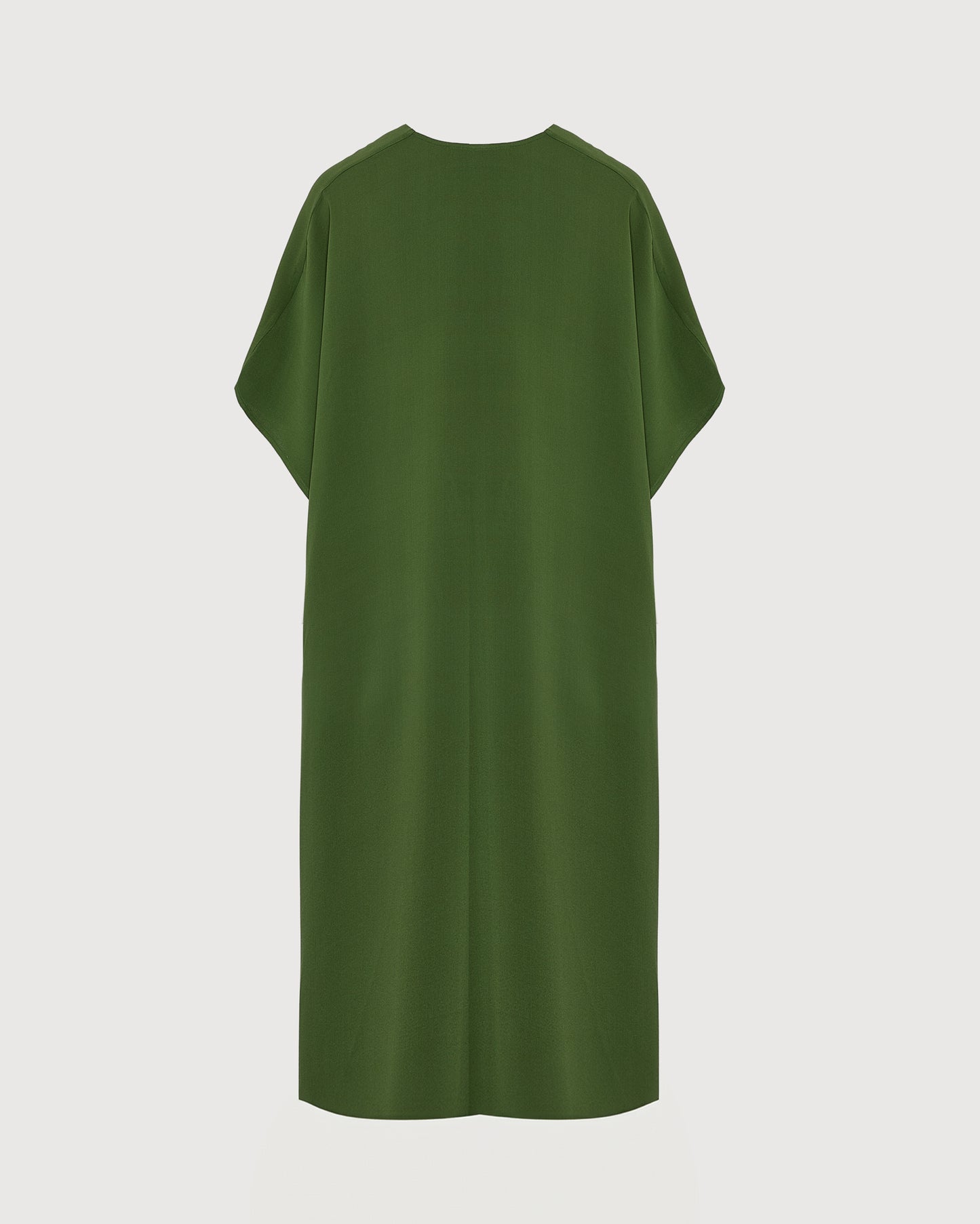 Draped dress in silk crepe - Yves Salomon
