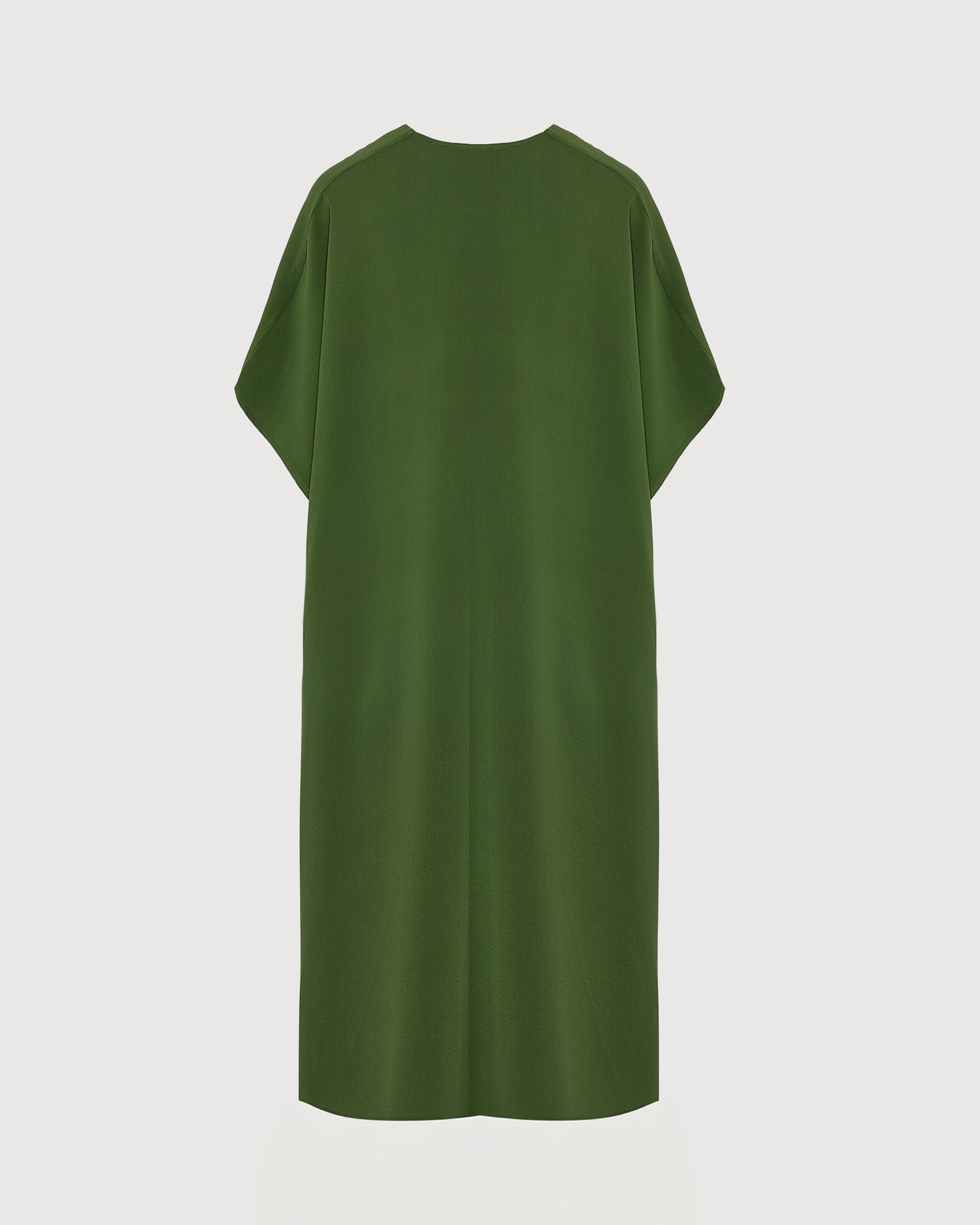 Draped dress in silk crepe - Yves Salomon