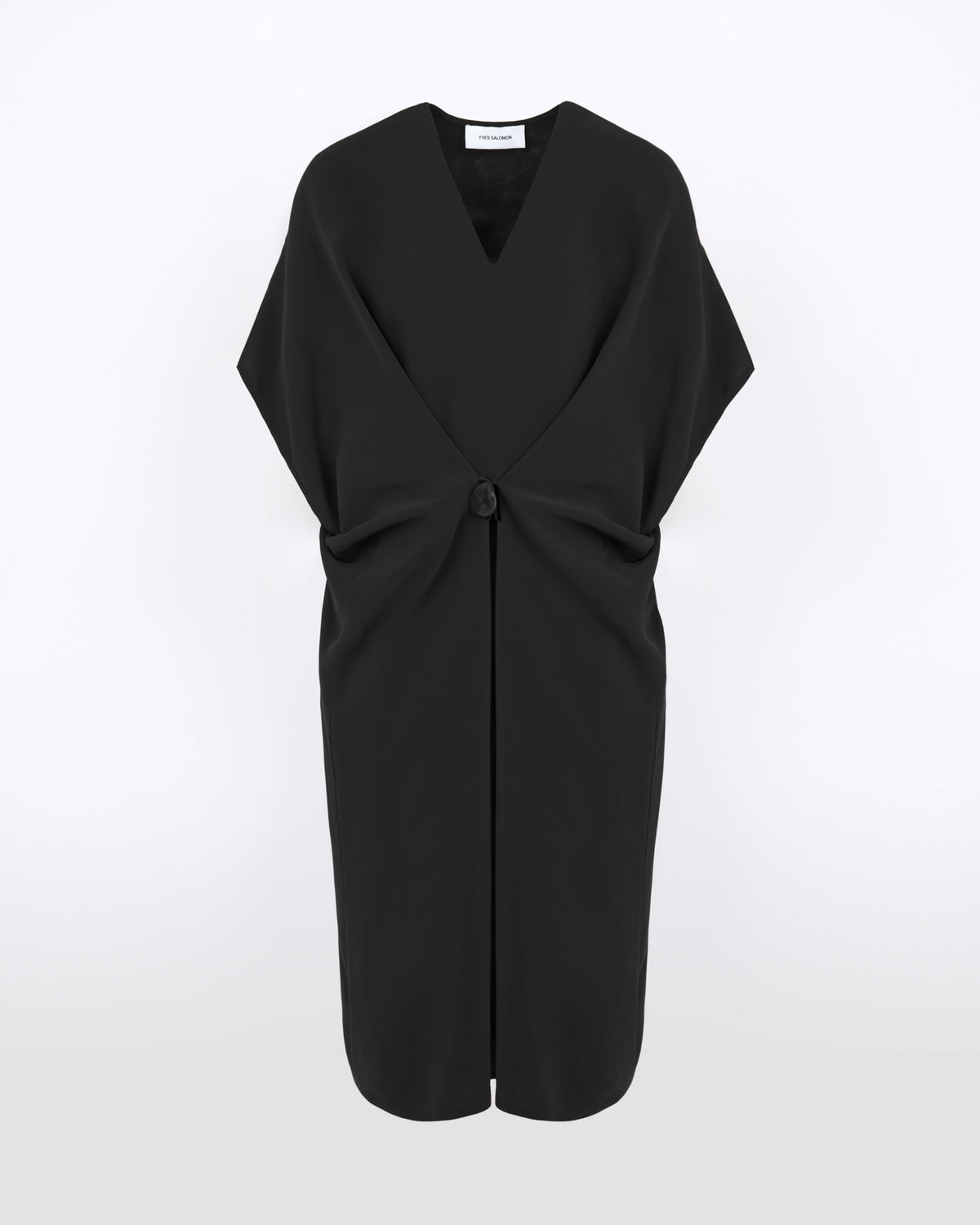 Draped dress in silk crepe - Yves Salomon - New Fall/Winter Collection