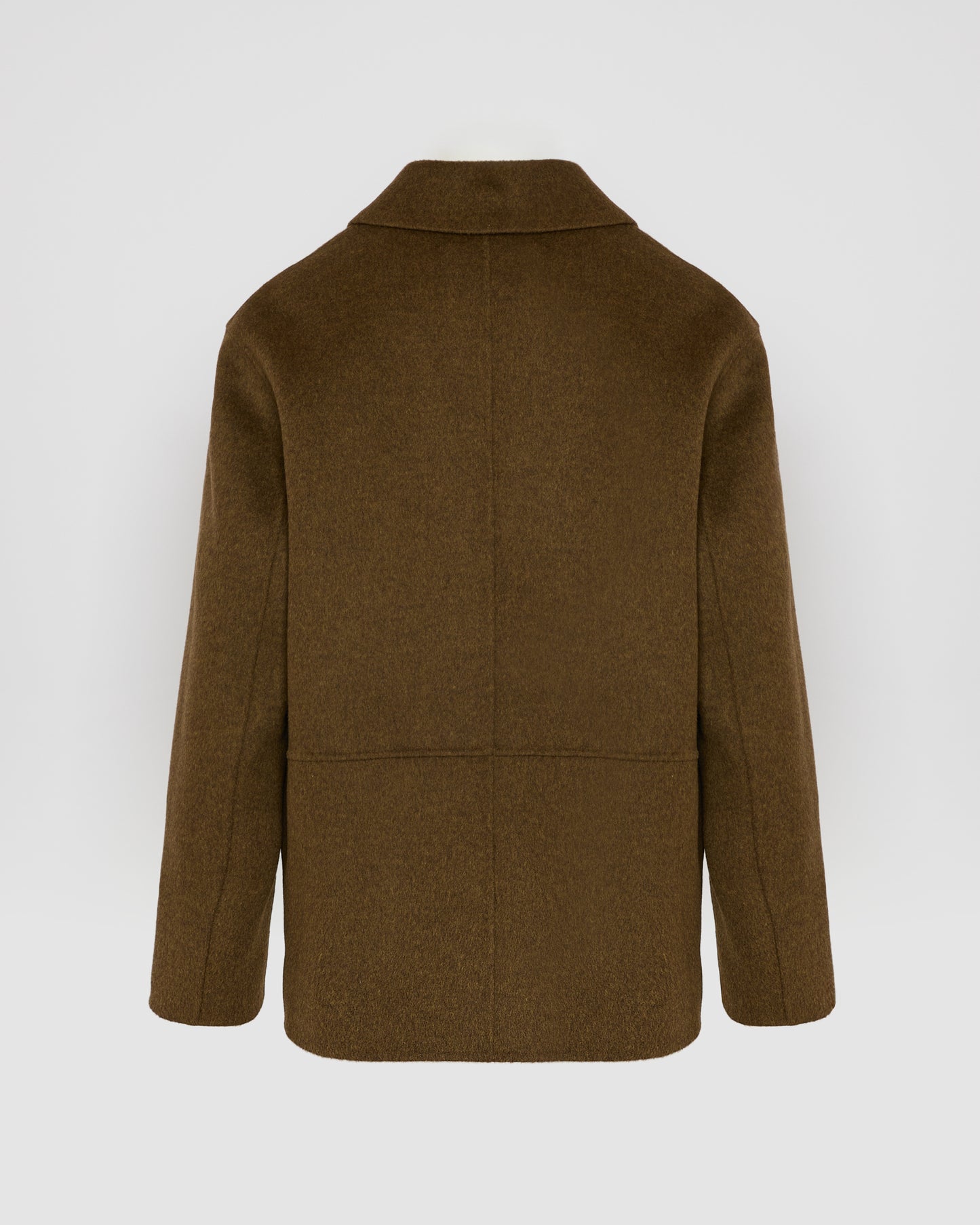 Double-sided cashmere-blend jacket