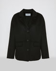 Double-sided cashmere-blend jacket