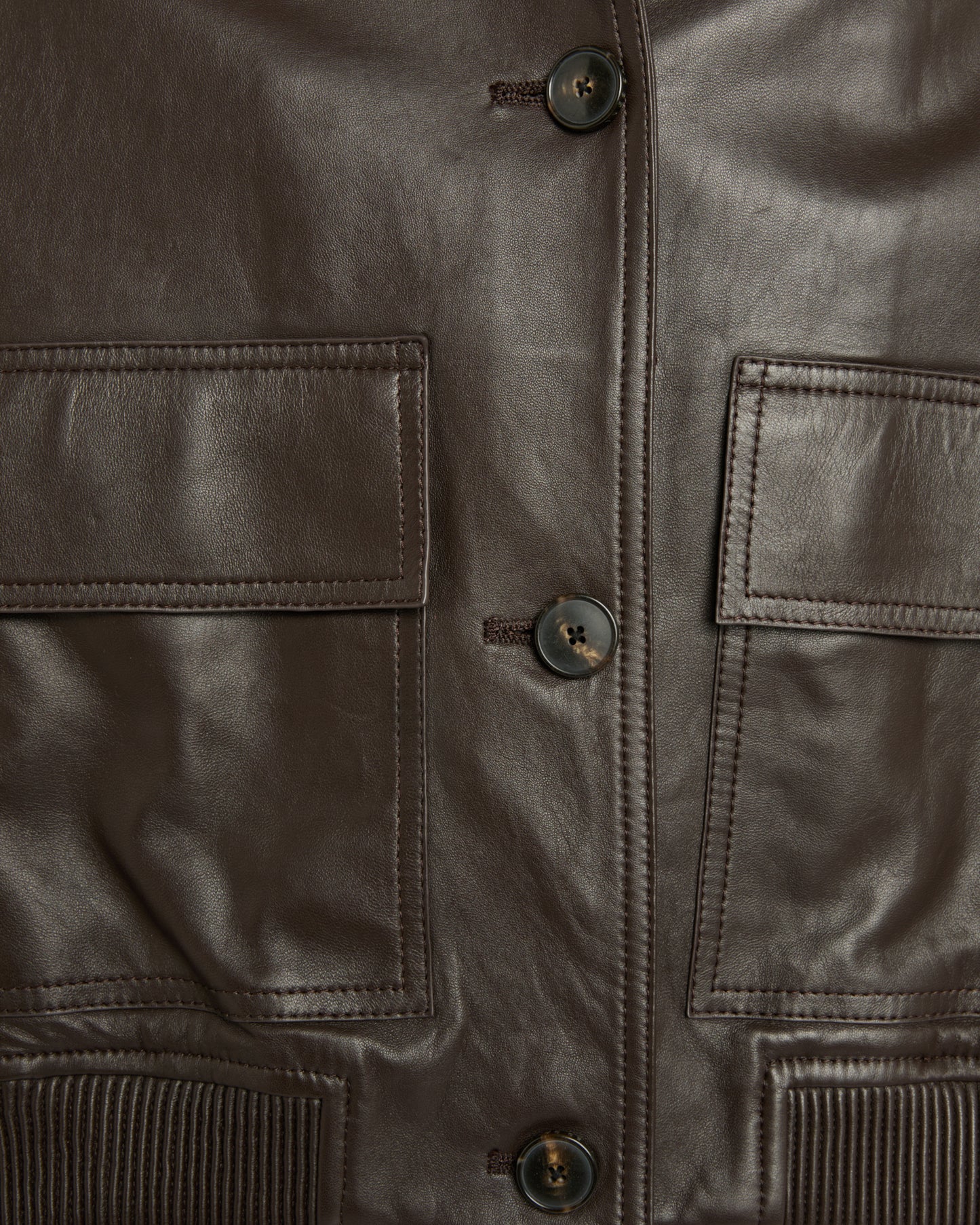 Lamb leather jacket