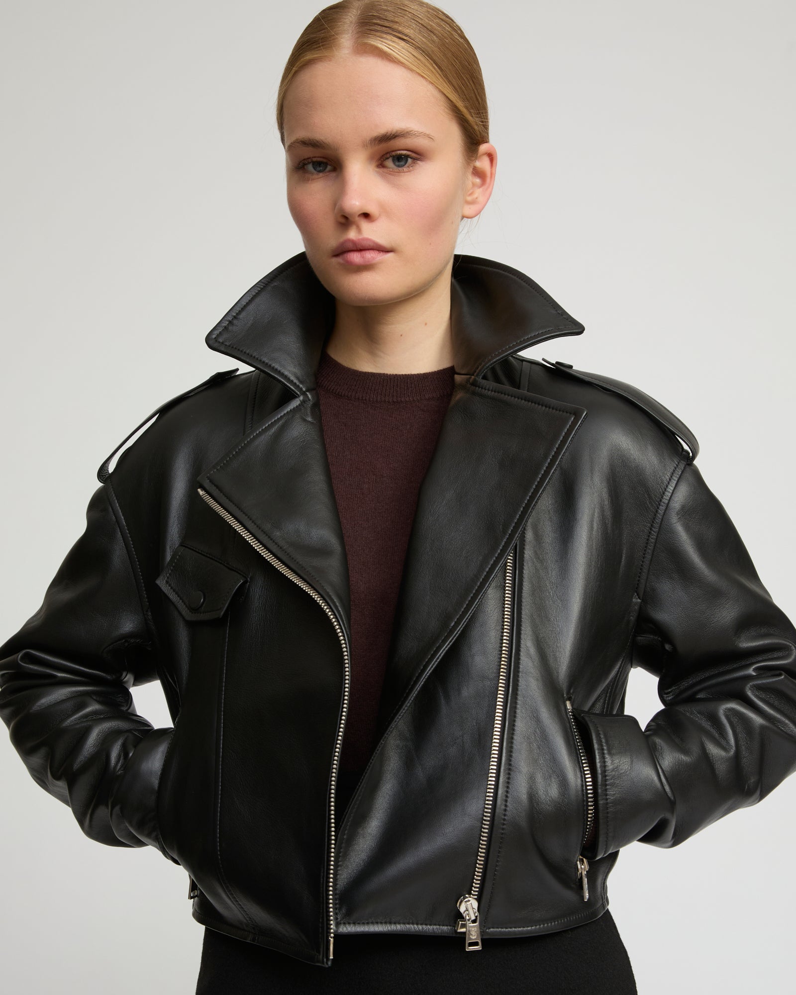 Women's Leather and Suede - Yves Salomon – Yves Salomon US