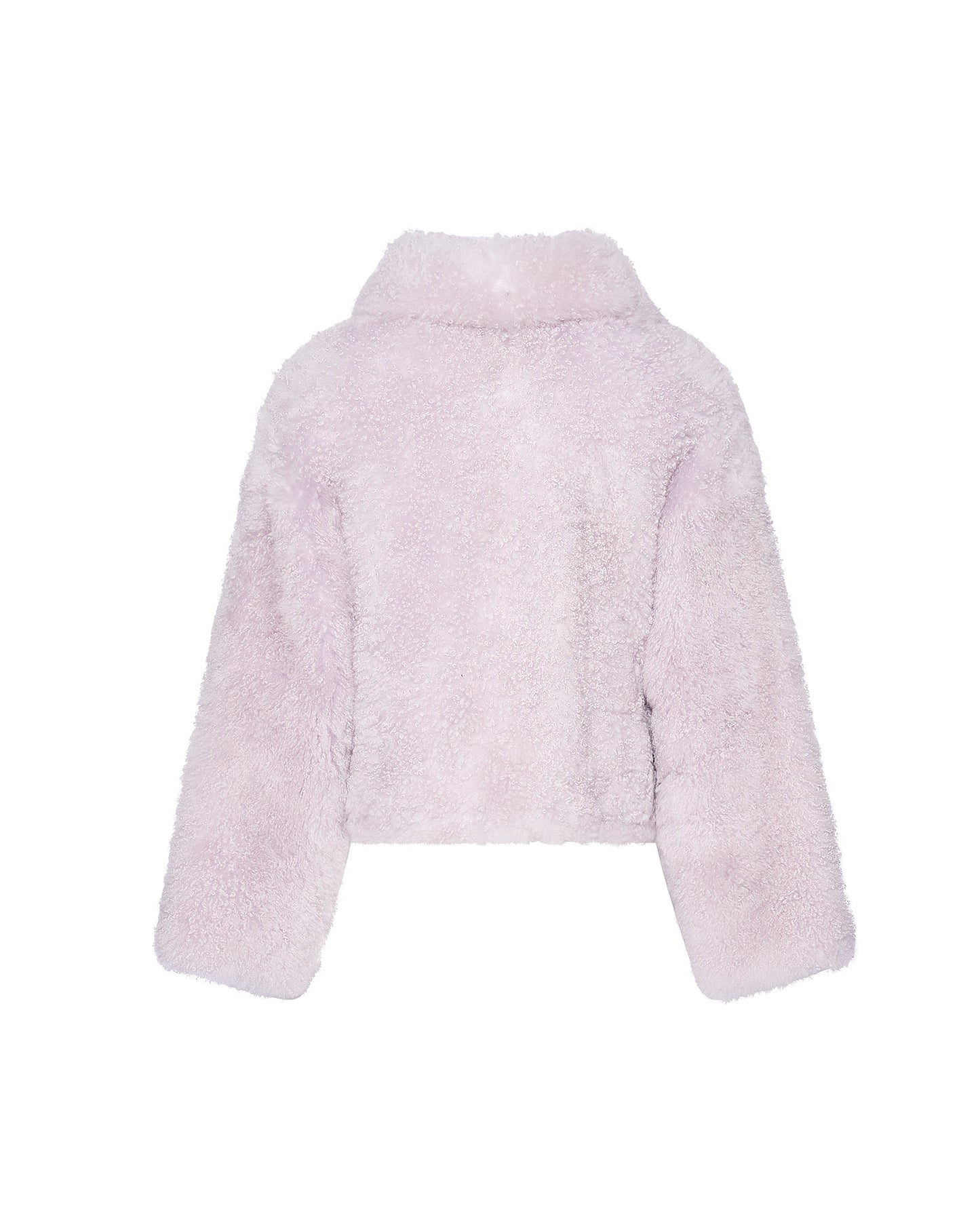 Cashmere lambskin and Merino knit jacket - Yves Salomon
