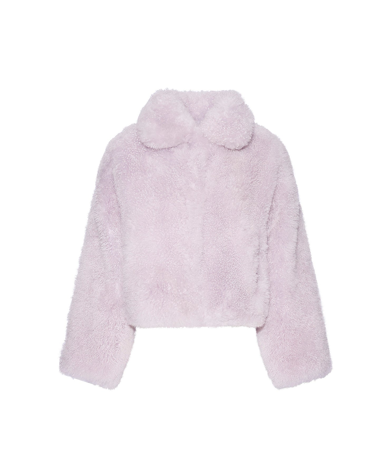 Cashmere lambskin and Merino knit jacket - Yves Salomon