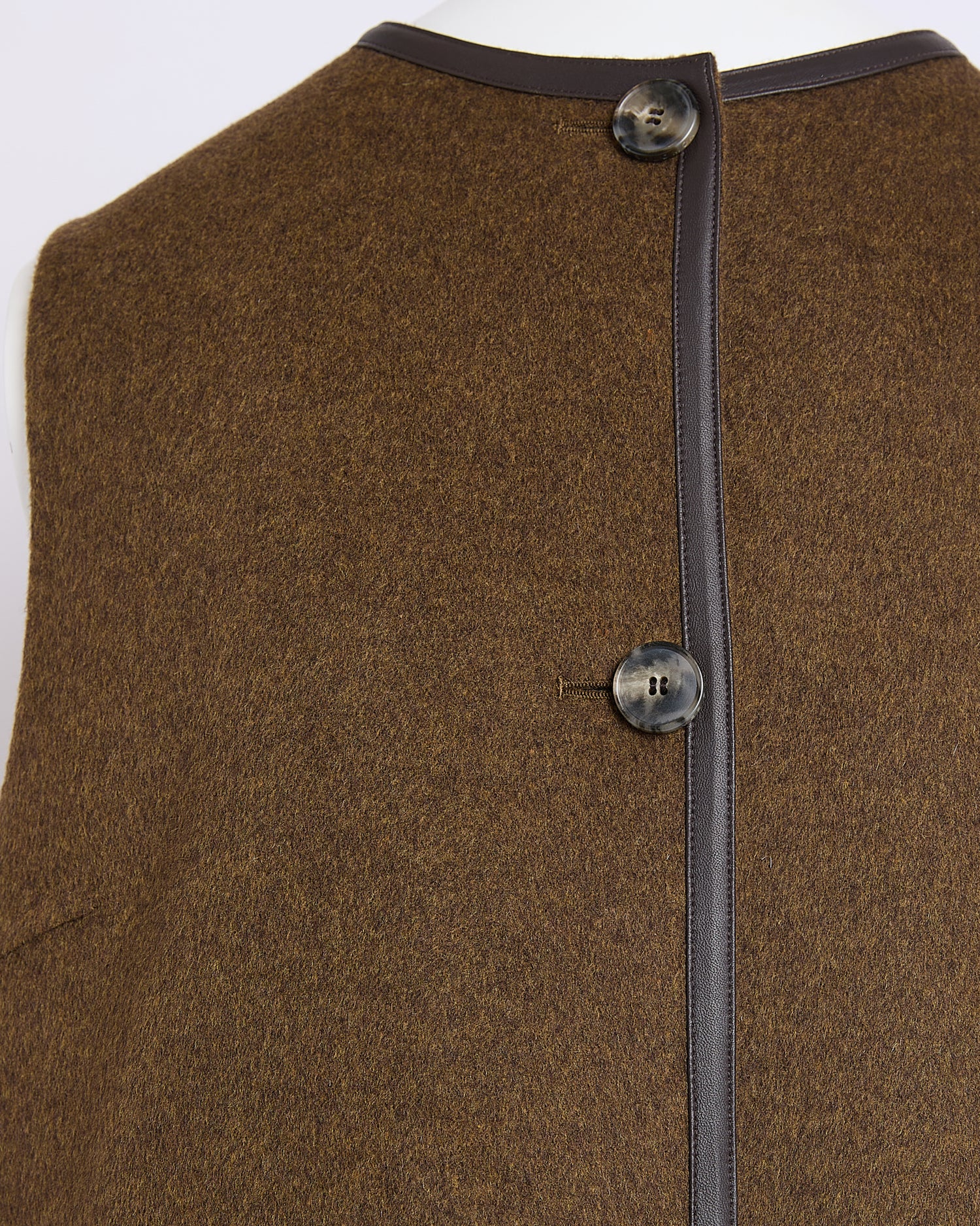 Long double-sided cashmere-blend gilet - Yves Salomon