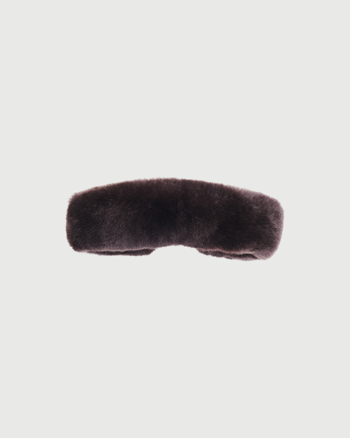 Rex rabbit fur headband - Yves Salomon - New Fall Winter Collection