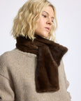 Mink fur scarf