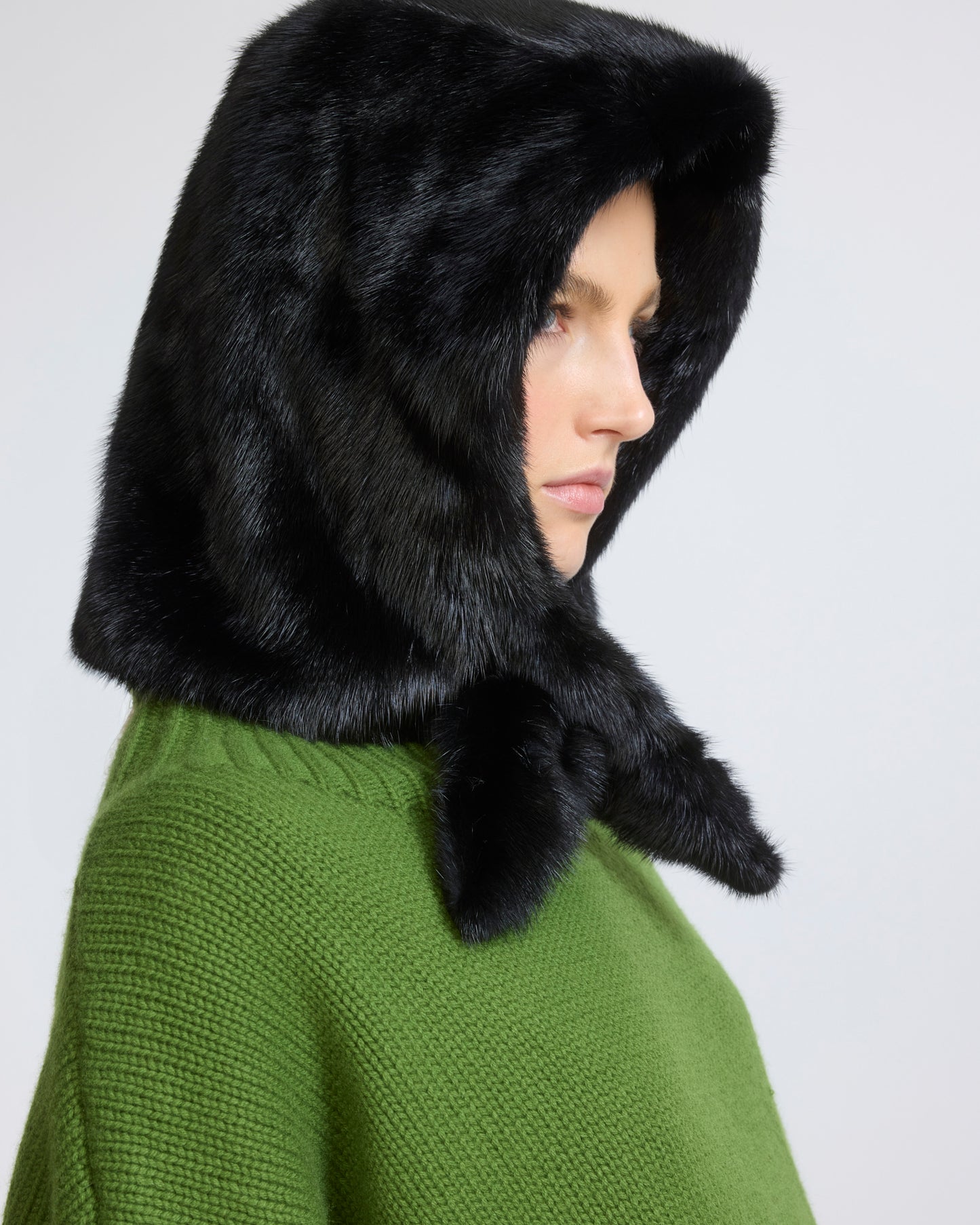 Mink fur hood - Yves Salomon - New Fall/Winter Collection