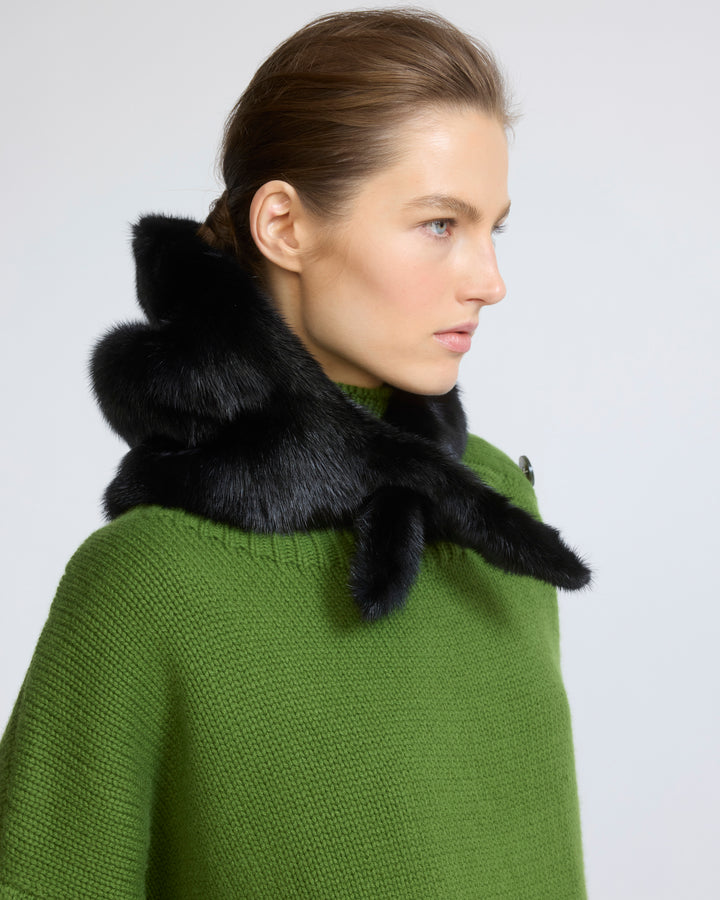 Mink fur hood - Yves Salomon - New Fall/Winter Collection