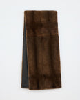 Mink fur scarf