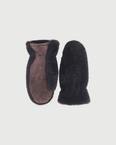 Curly Merino lambskin mittens