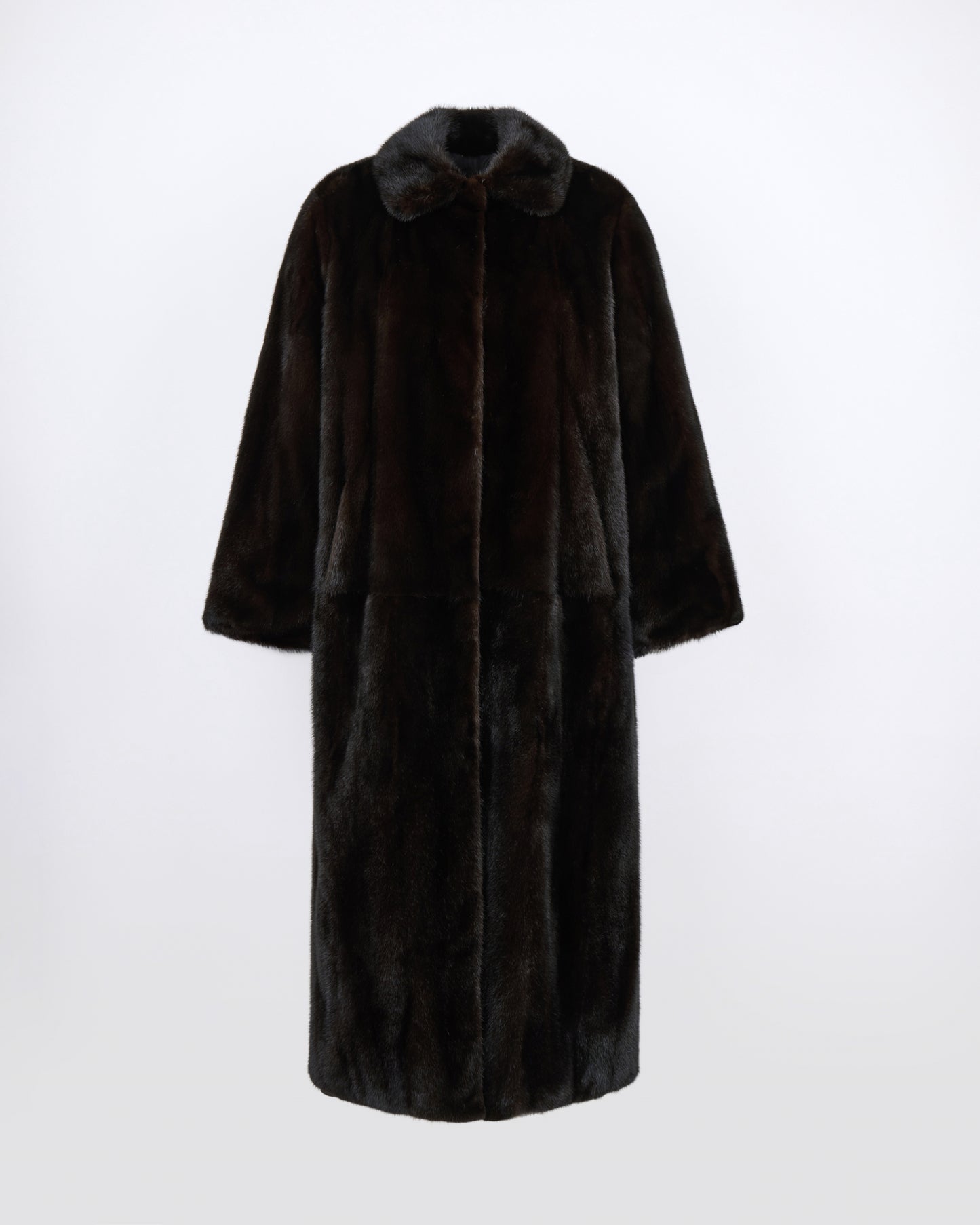 Long reversible coat in water-repellent technical fabric and mink fur - Yves Salomon - New Fall/Winter Collection