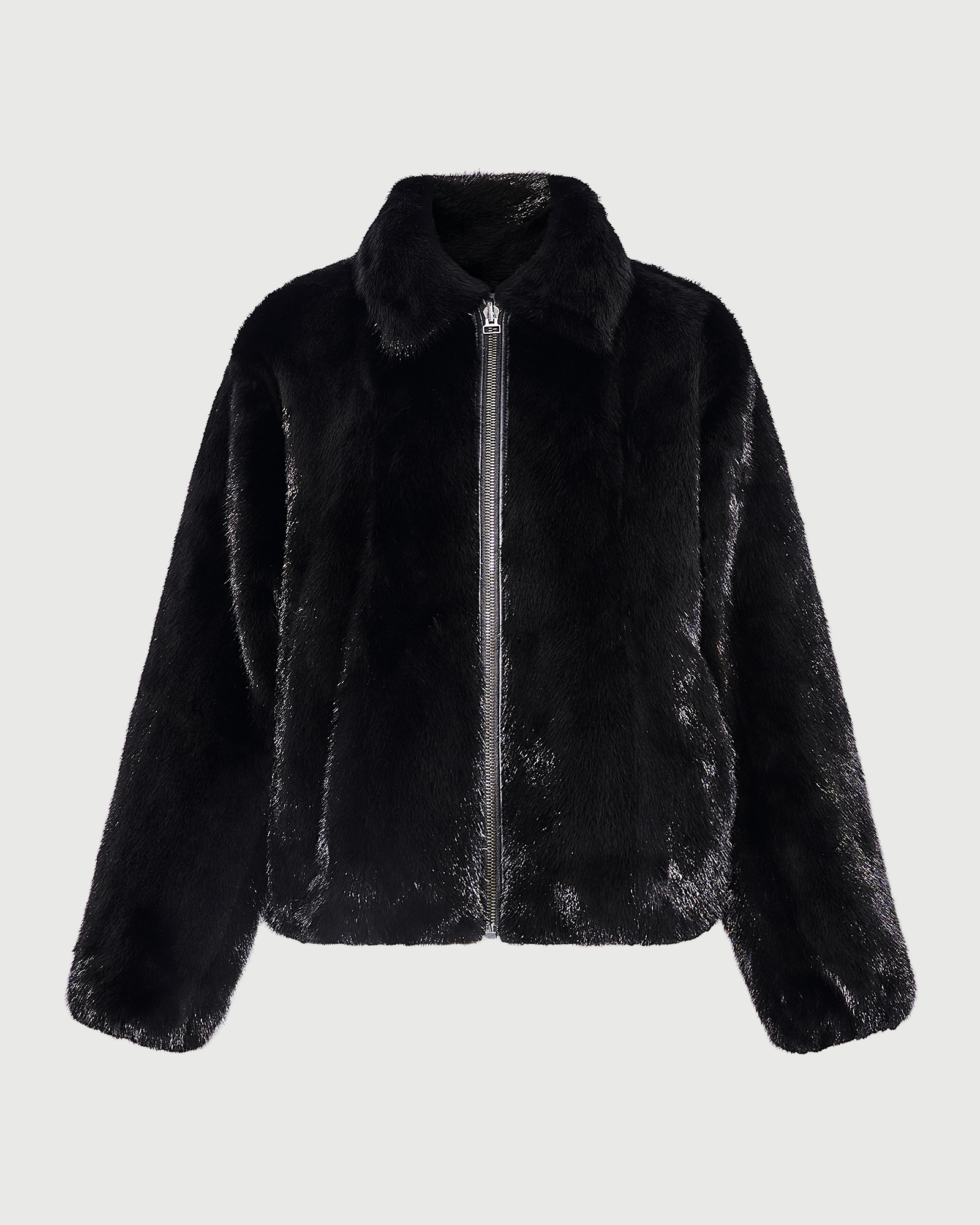 Reversible water-repellent technical fabric bomber with mink fur - Yves Salomon - New Fall Winter Collection