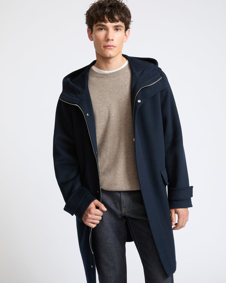 double-sided cashmere hooded coat - Yves Salomon - New Fall Winter Collection