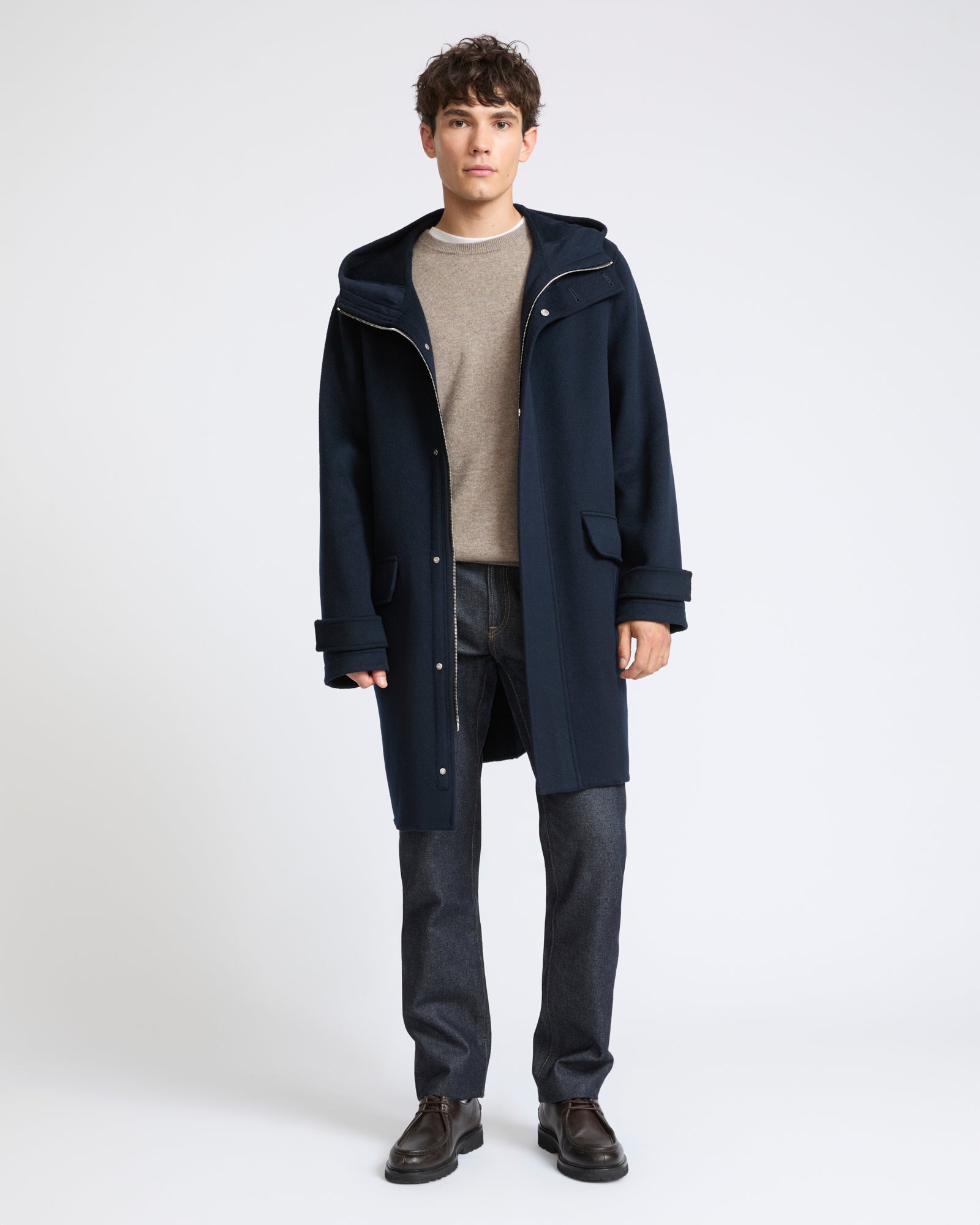 イヴサロモン ファーフードライナー付きコート メンズ 48 Men's Coats — Fur, Shearling & Cashmere | Yves Salomon – Yves