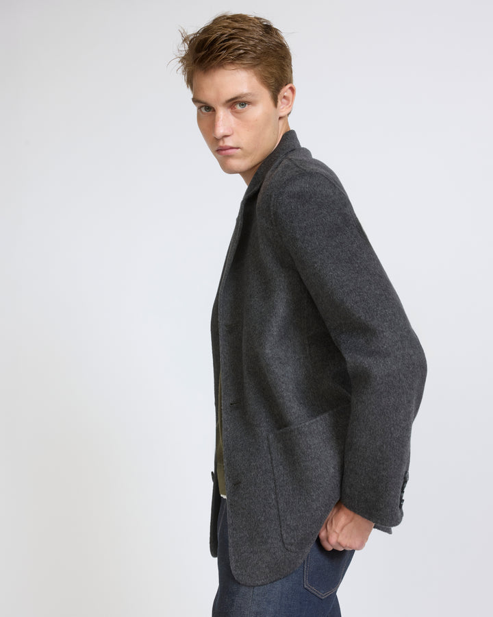 Double-sided wool and cashmere blazer - Yves Salomon - New Fall/Winter Collection