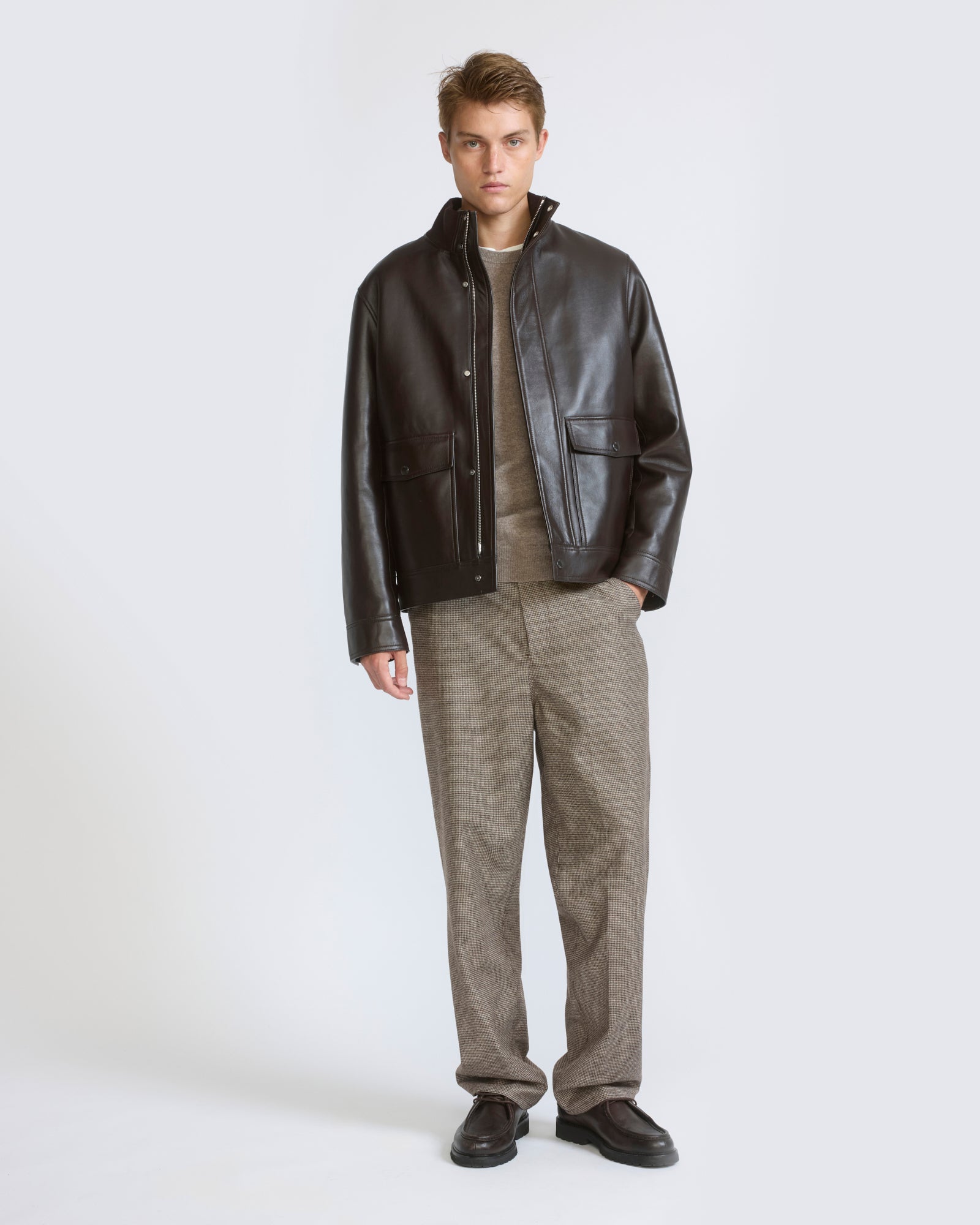 Men's Leather & Suede — Lambskin Nappa & Exceptional Suede | Yves