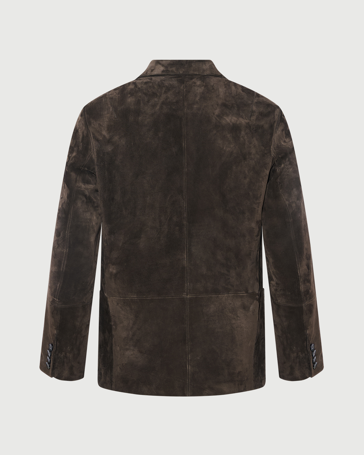 Suede calfskin leather blazer - Yves Salomon - New Fall Winter Collection