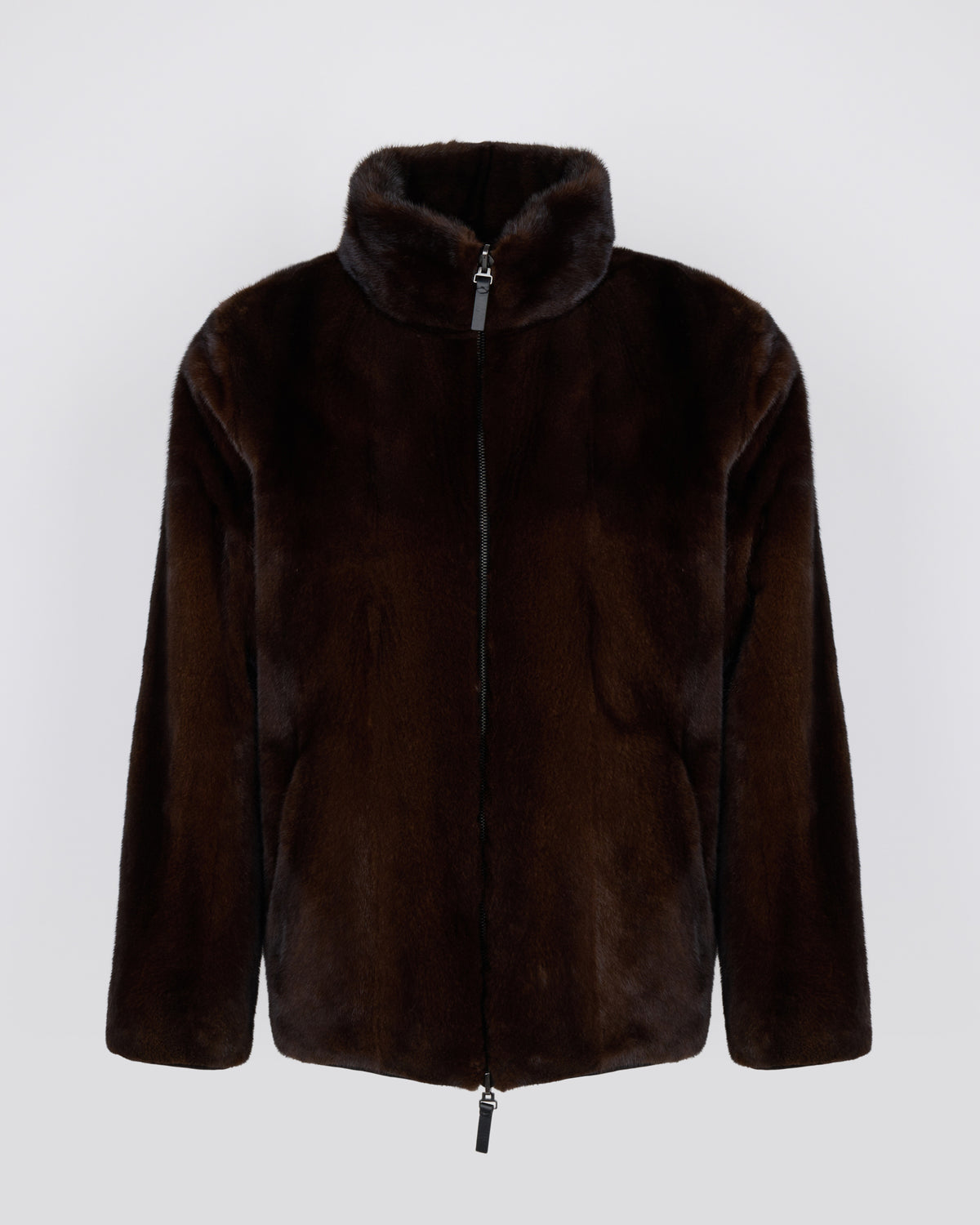 Reversible long-haired mink fur and technical fabric jacket - Yves Salomon - New Fall/Winter Collection