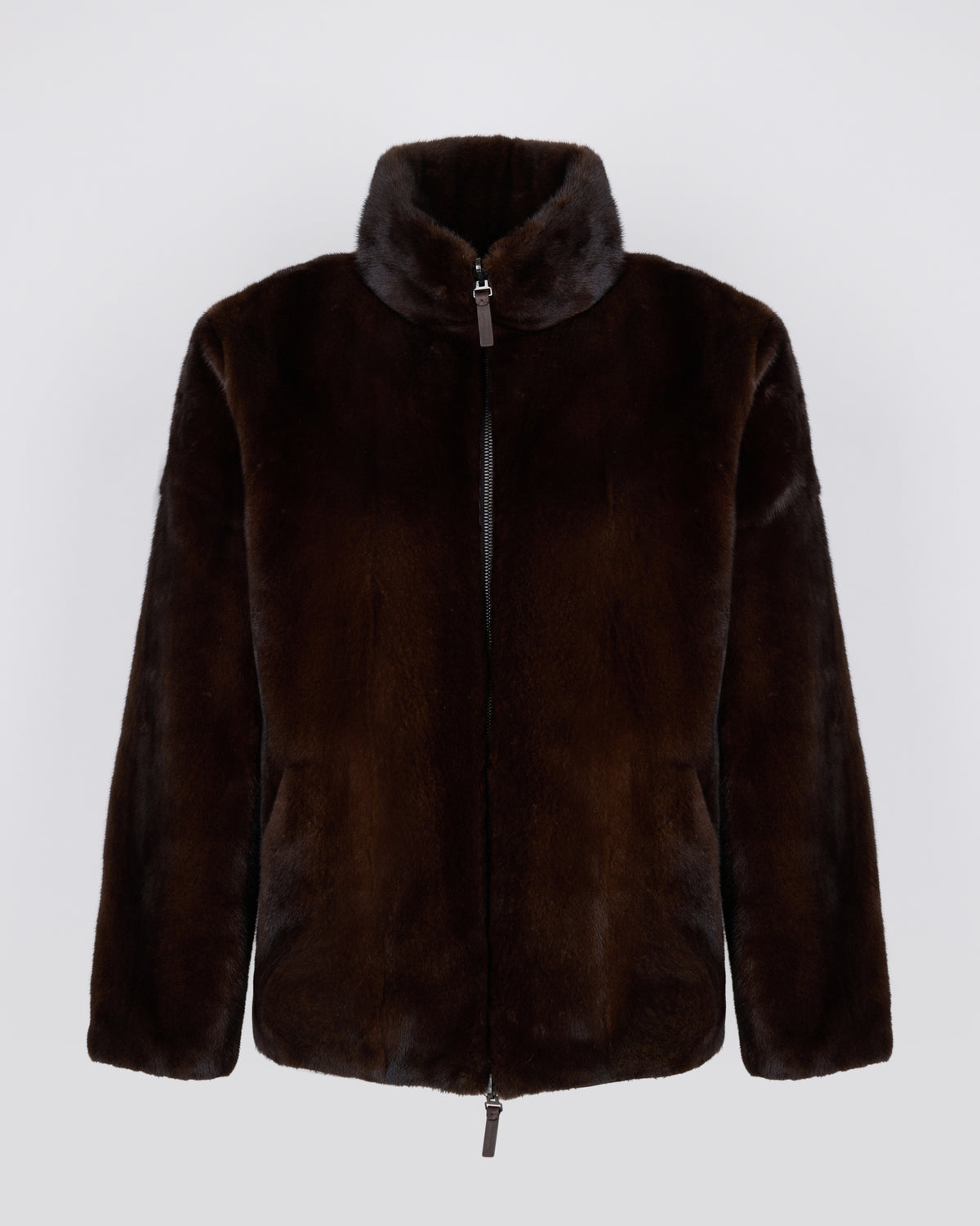 Reversible long-haired mink fur and technical fabric jacket - Yves Salomon - New Fall/Winter Collection