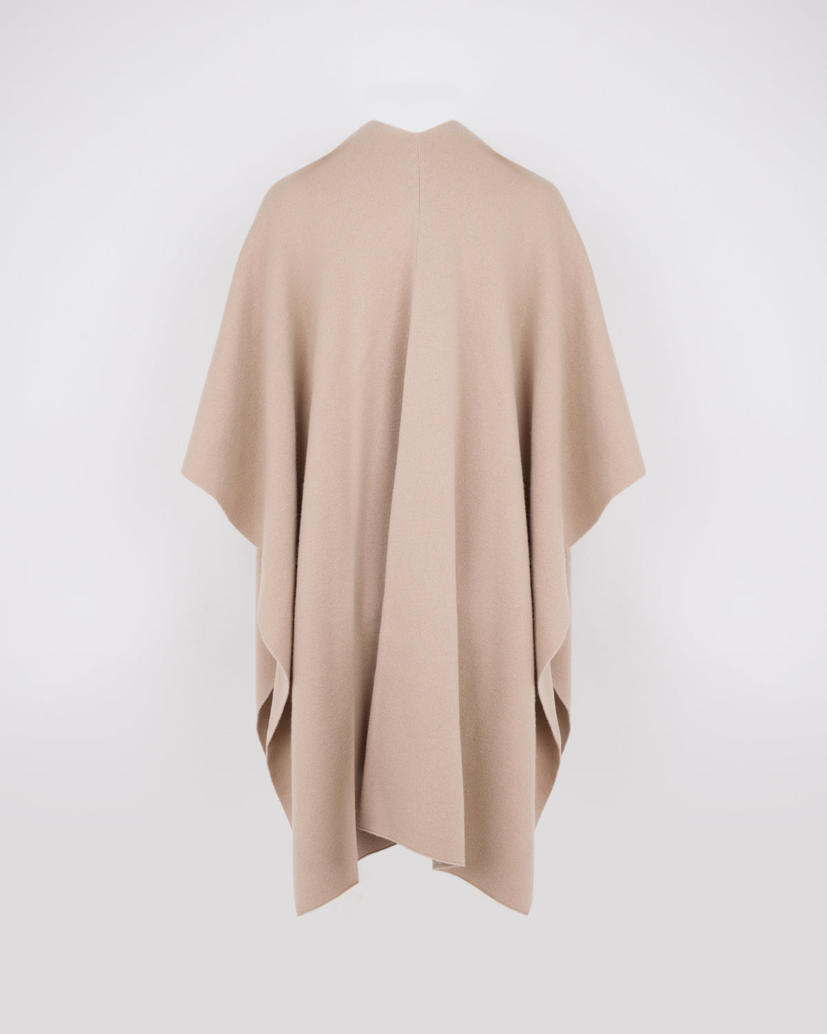 Merino knit poncho with mink fur - Yves Salomon - New Fall/Winter Collection
