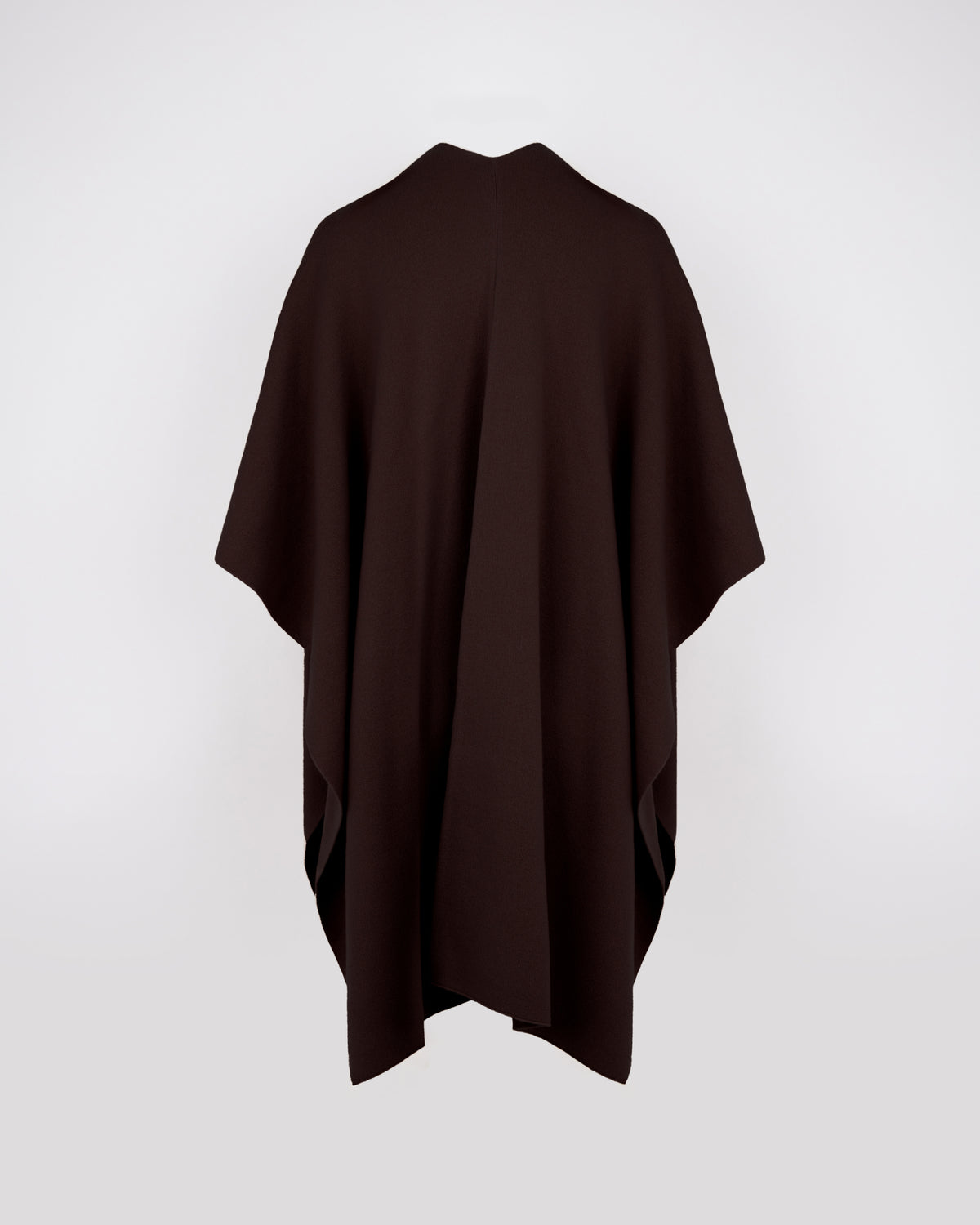 Merino knit poncho with mink fur - Yves Salomon - New Fall/Winter Collection