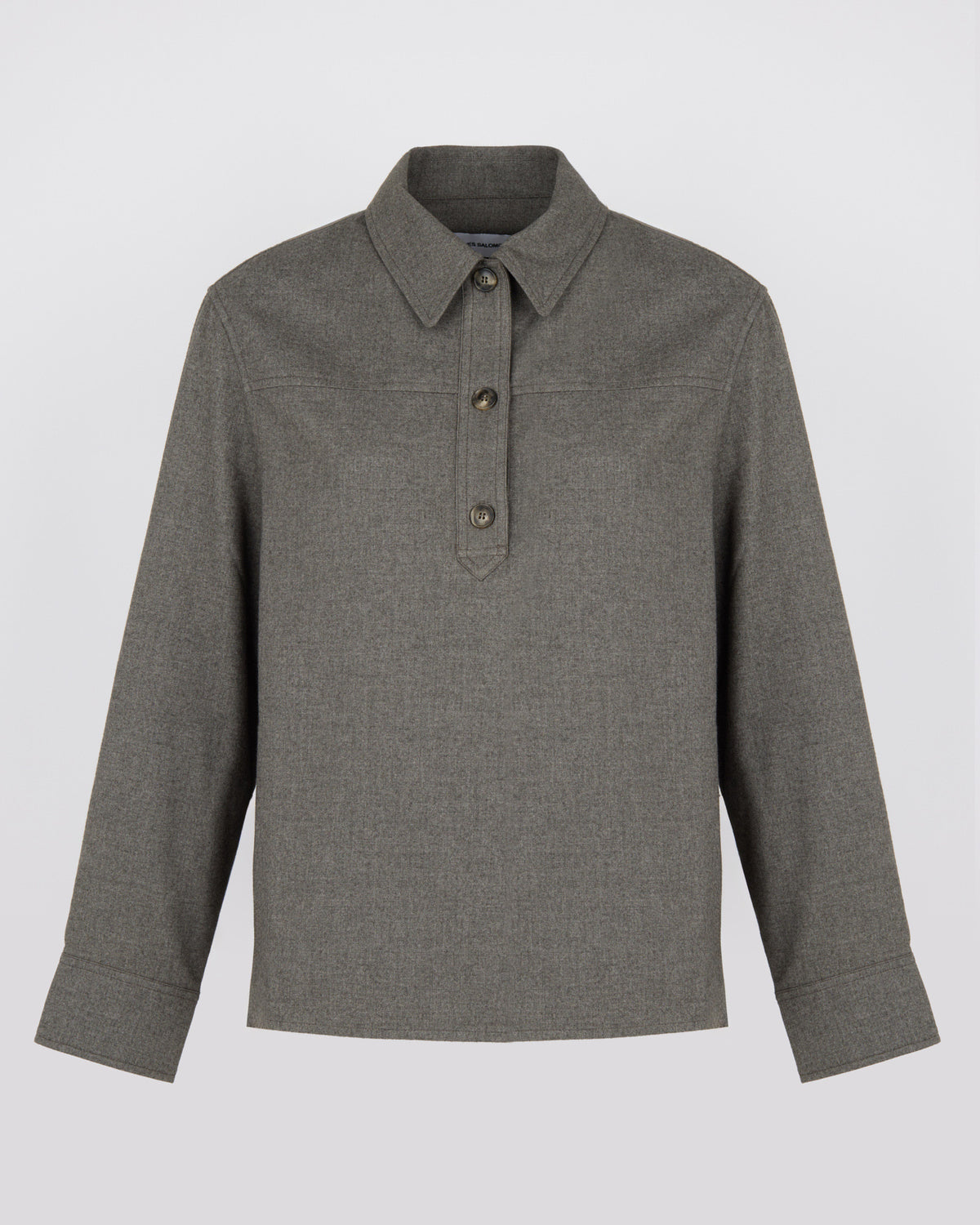 Cashmere wool and cotton blouse - Yves Salomon - New Fall/Winter Collection