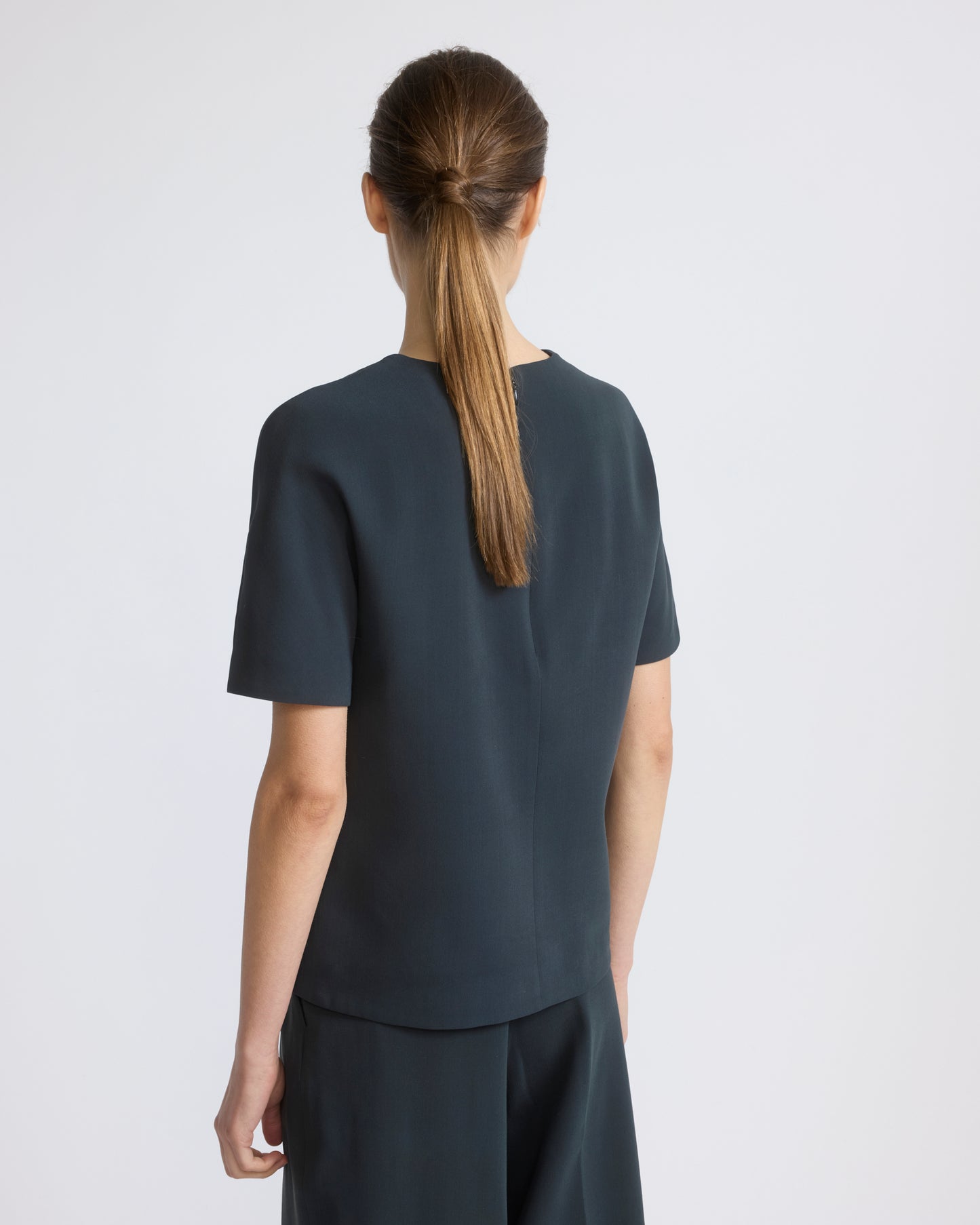 Silk crepe top - Yves Salomon - New Fall/Winter Collection