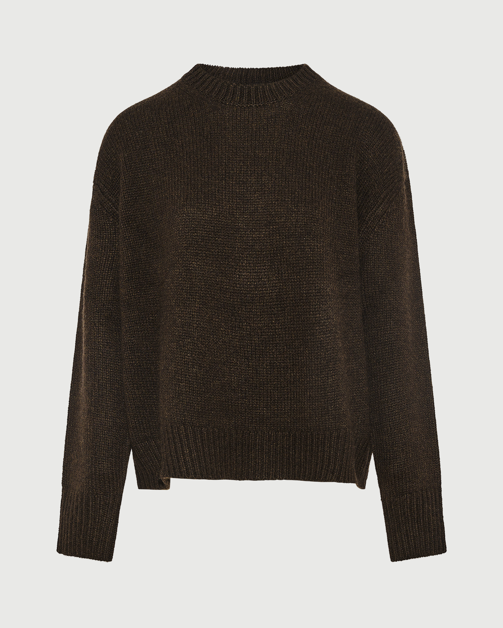 100% cashmere knit crew neck sweater - Yves Salomon - New Fall Winter Collection