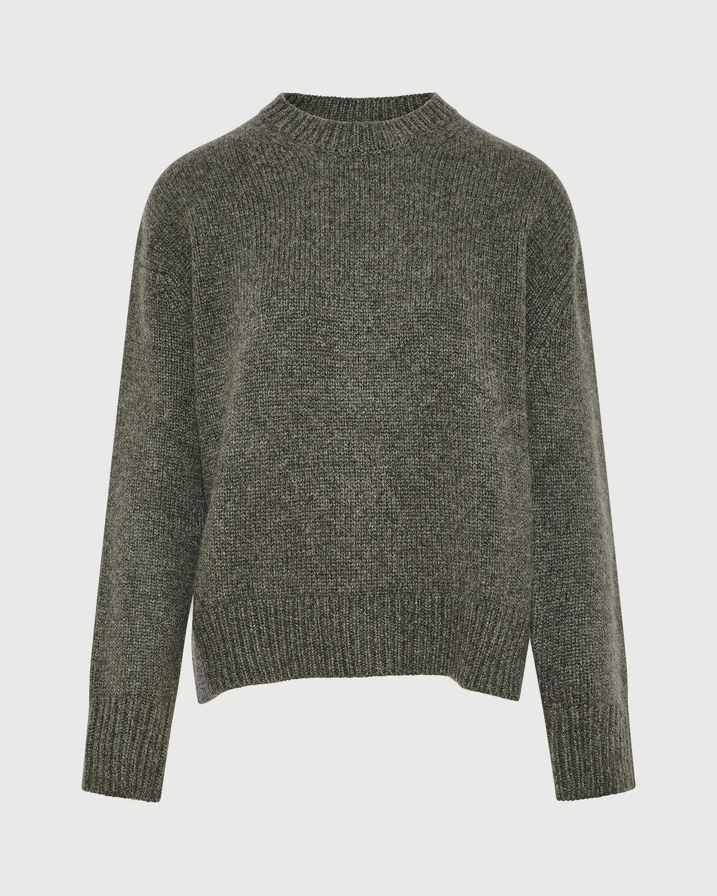 100% cashmere knit crew neck sweater - Yves Salomon - New Fall Winter Collection
