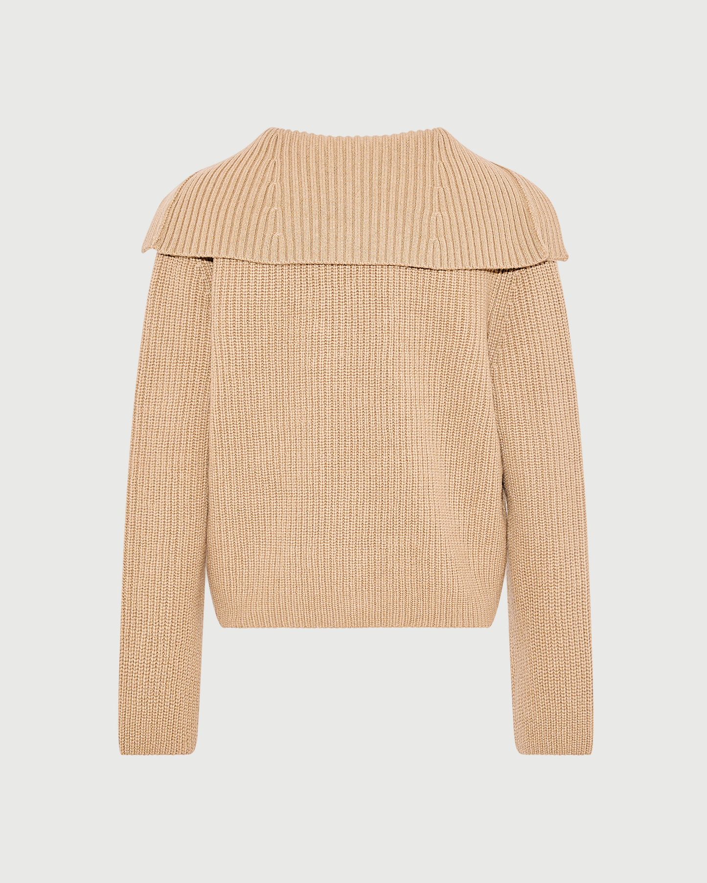 Sailor collar knit cardigan - Yves Salomon - New Fall Winter Collection