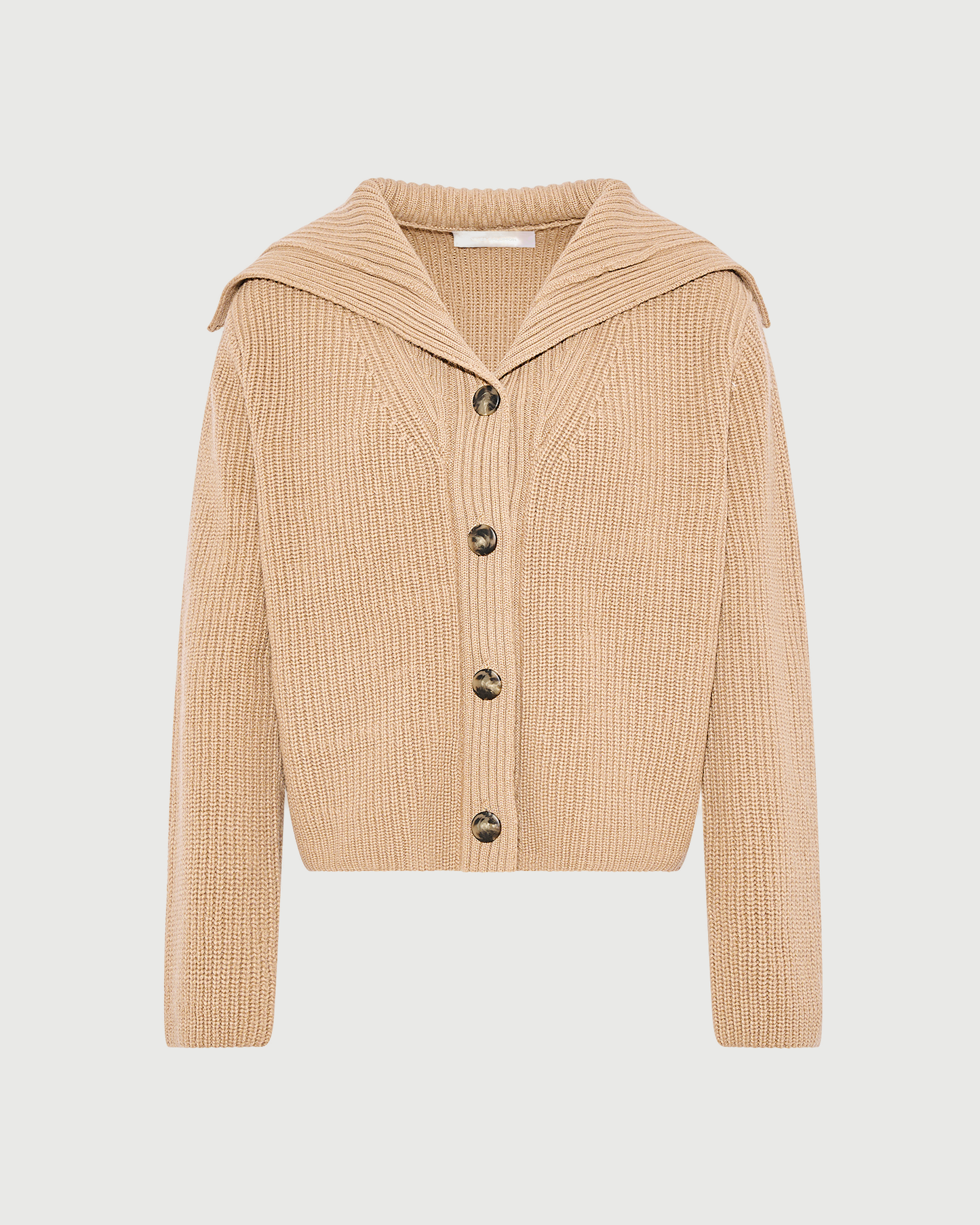 Sailor collar knit cardigan - Yves Salomon - New Fall Winter Collection