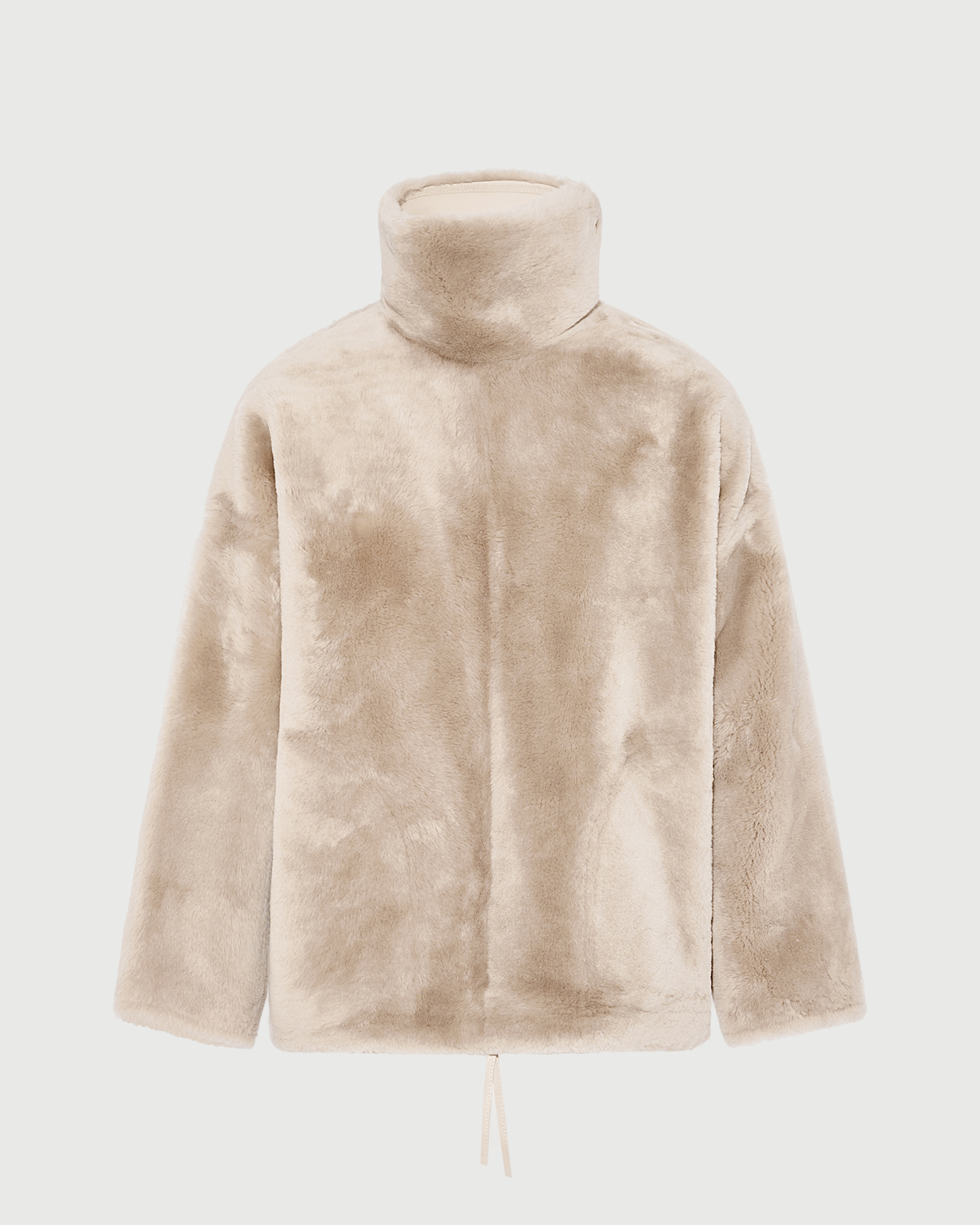 Lambskin shearling sweatshirt - Yves Salomon - New Fall Winter Collection