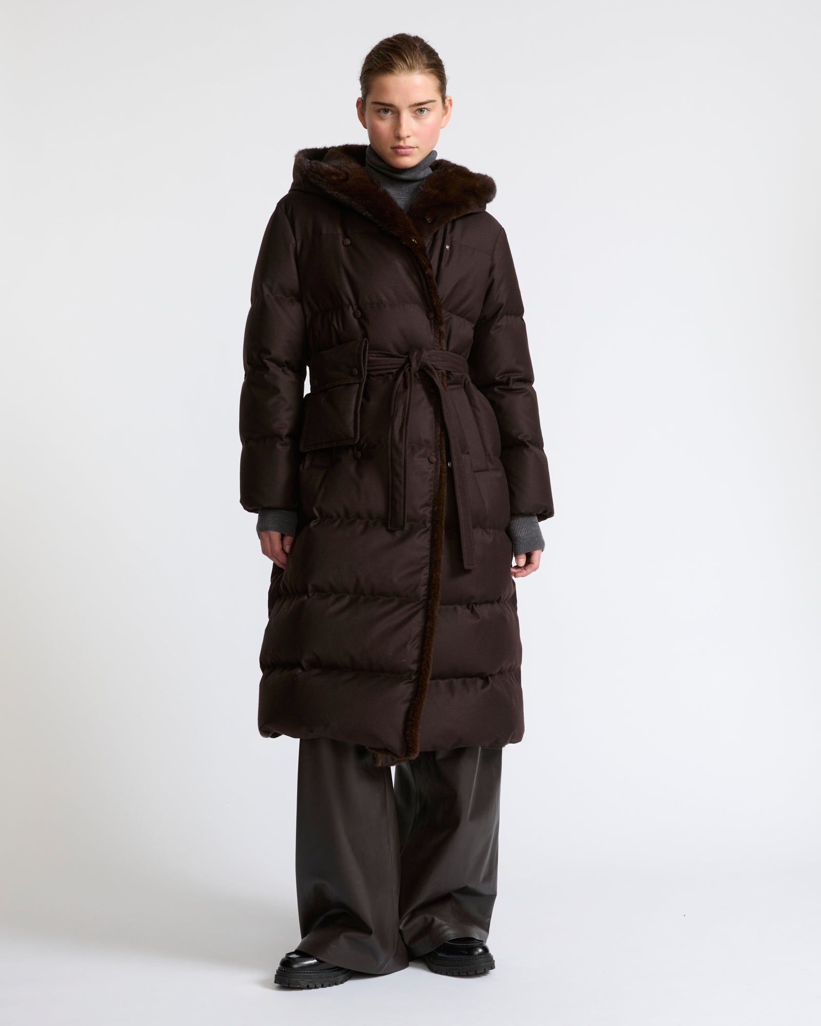 Women's Loro Piana Fabric Down Jackets — World's Most Precious
