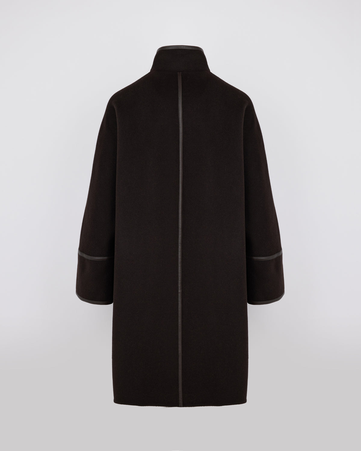 Oversized double-sided wool cashmere coat - Yves Salomon - New Fall/Winter Collection