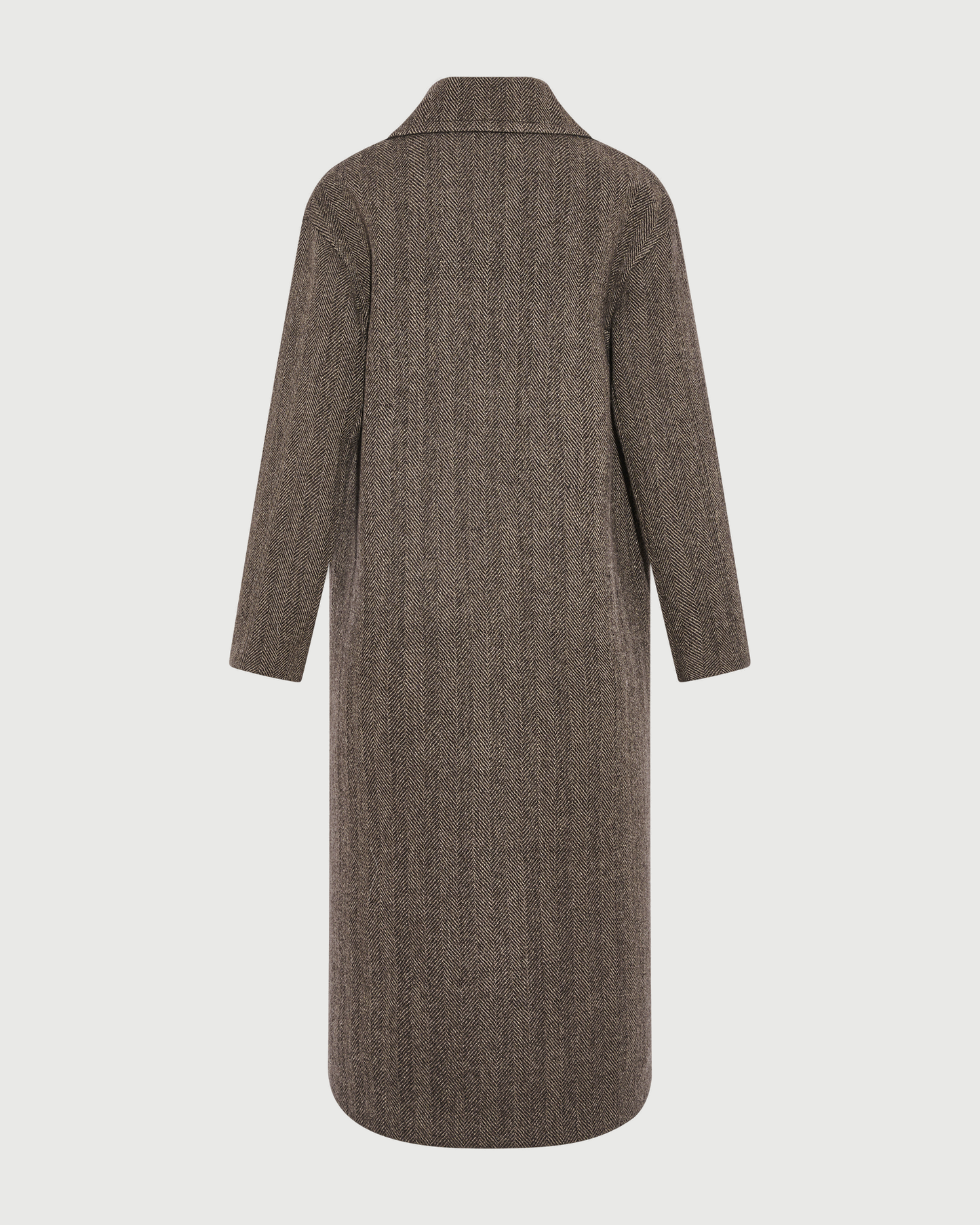 Herringbone double-sided wool coat - Yves Salomon - New Fall Winter Collection