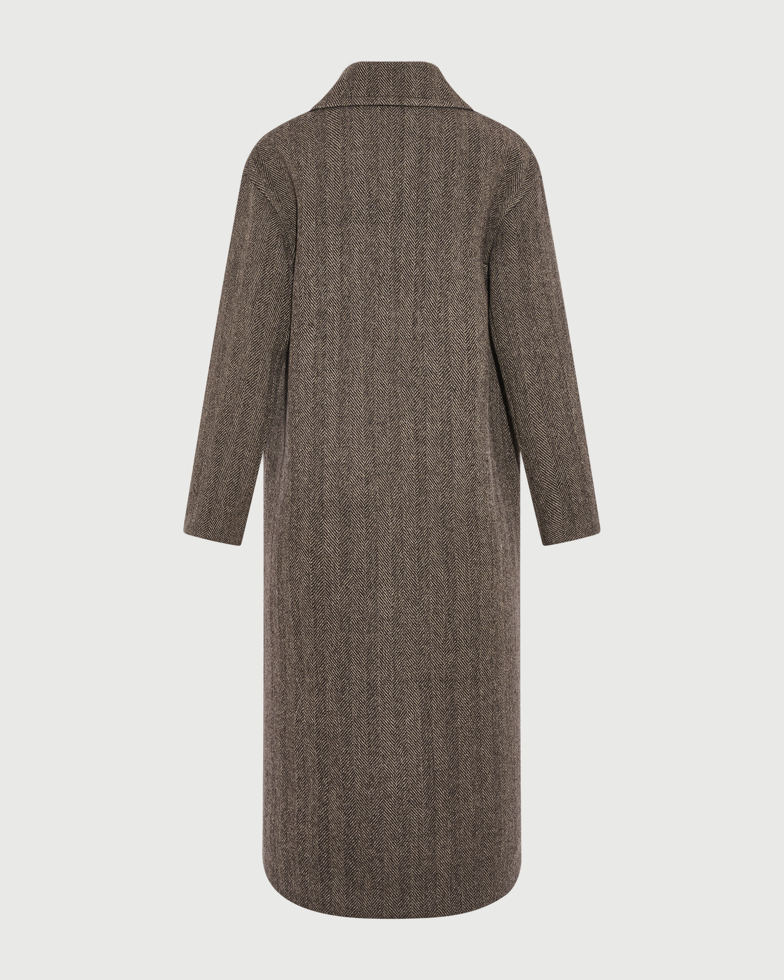 Herringbone double-sided wool coat - Yves Salomon - New Fall Winter Collection