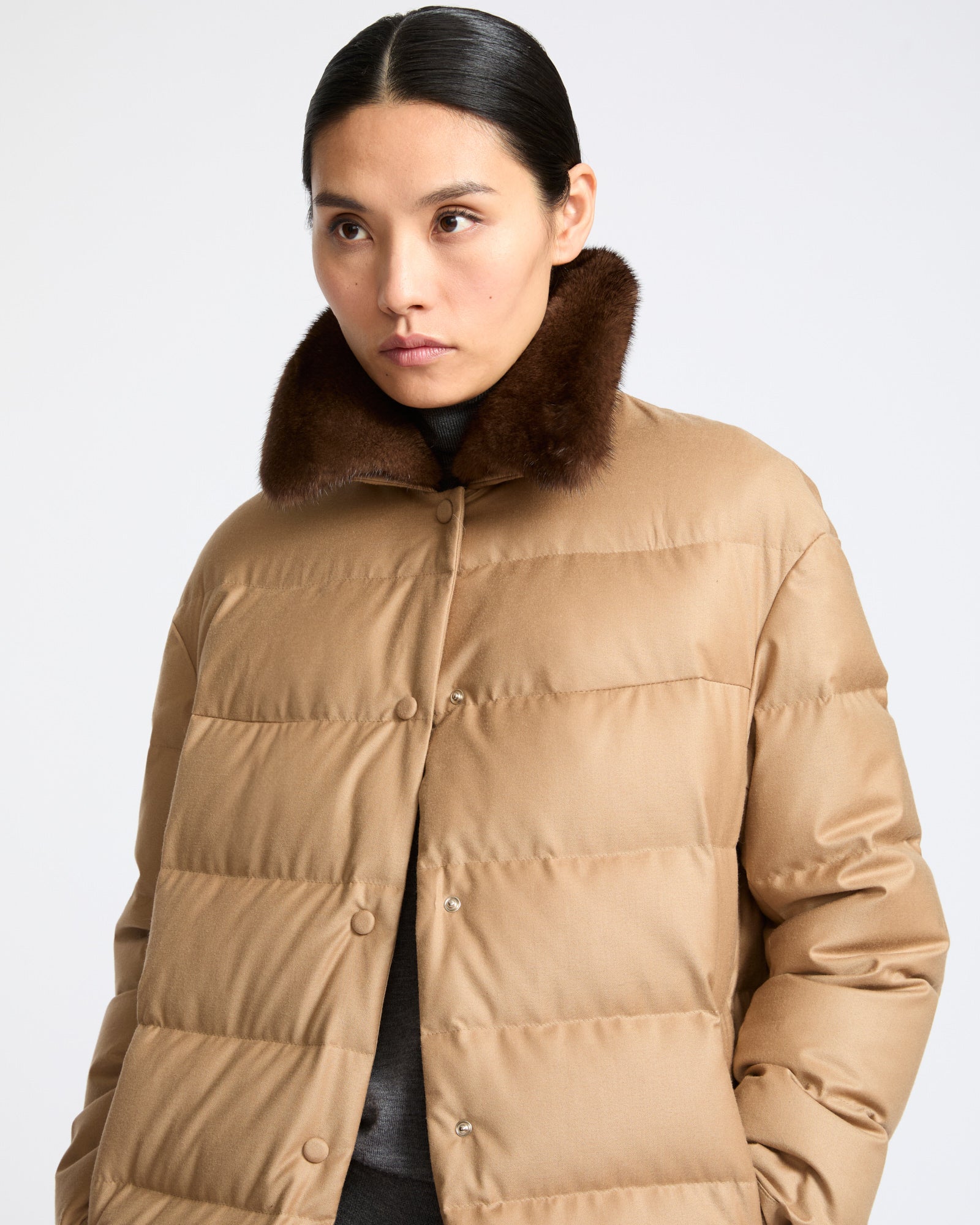 Women's Loro Piana Fabric Down Jackets — World's Most Precious