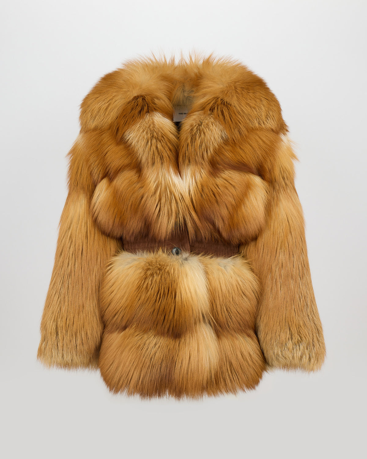 Belted fox fur coat - Yves Salomon - New Fall/Winter Collection