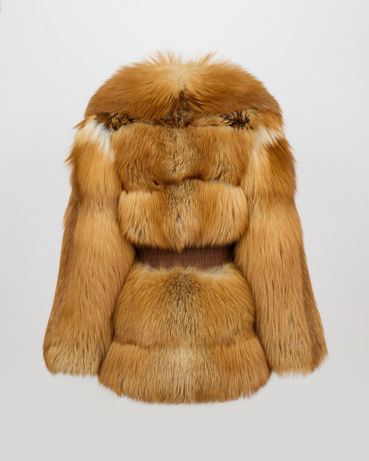 Belted fox fur coat - Yves Salomon - New Fall/Winter Collection