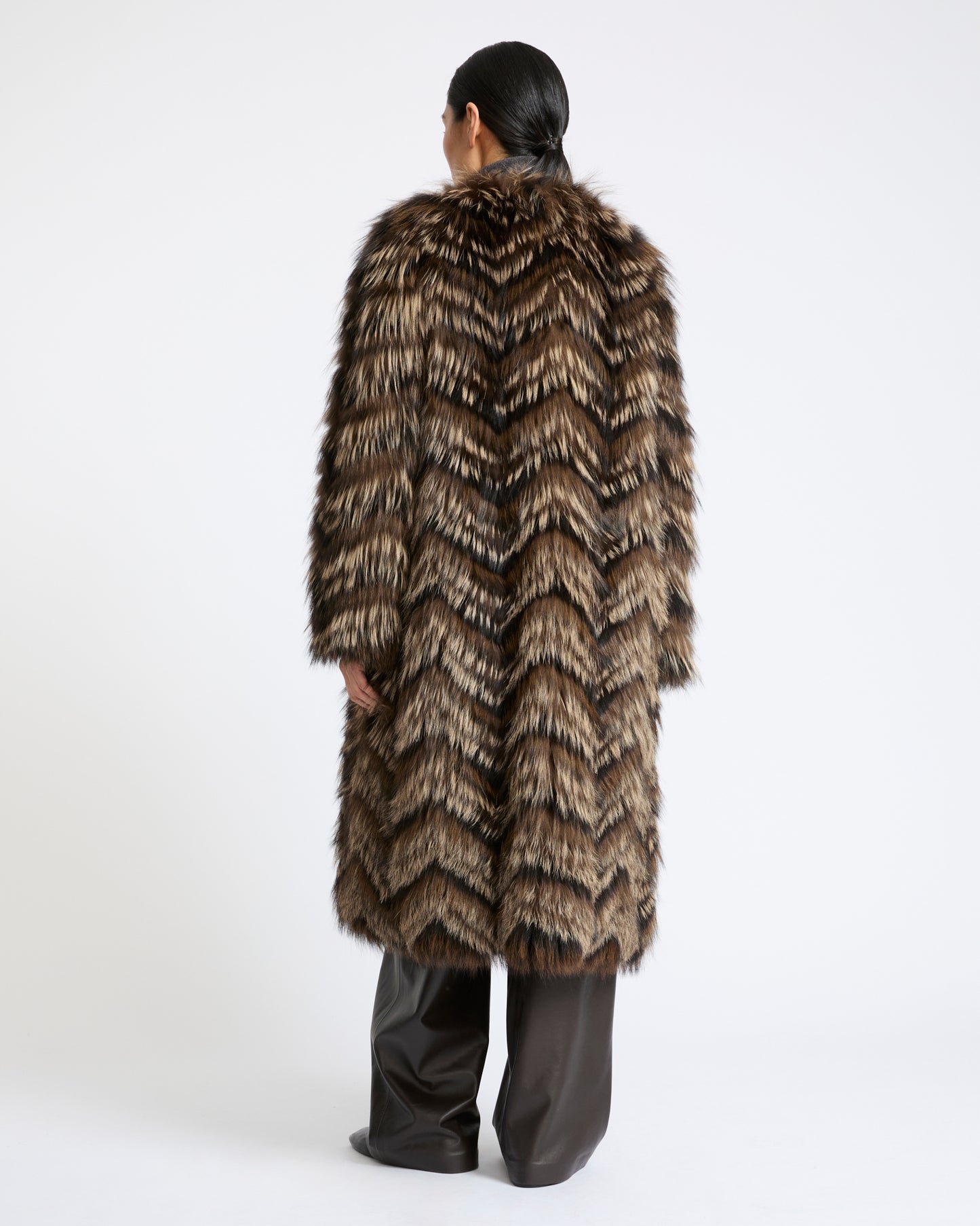 Fox fur knit coat - Yves Salomon - New Fall Winter Collection