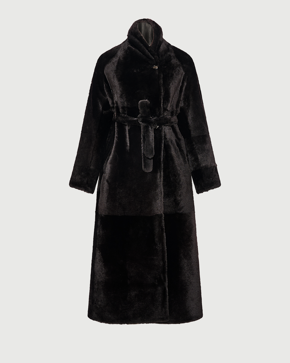 Long lambskin shearling coat - Yves Salomon - New Fall Winter Collection